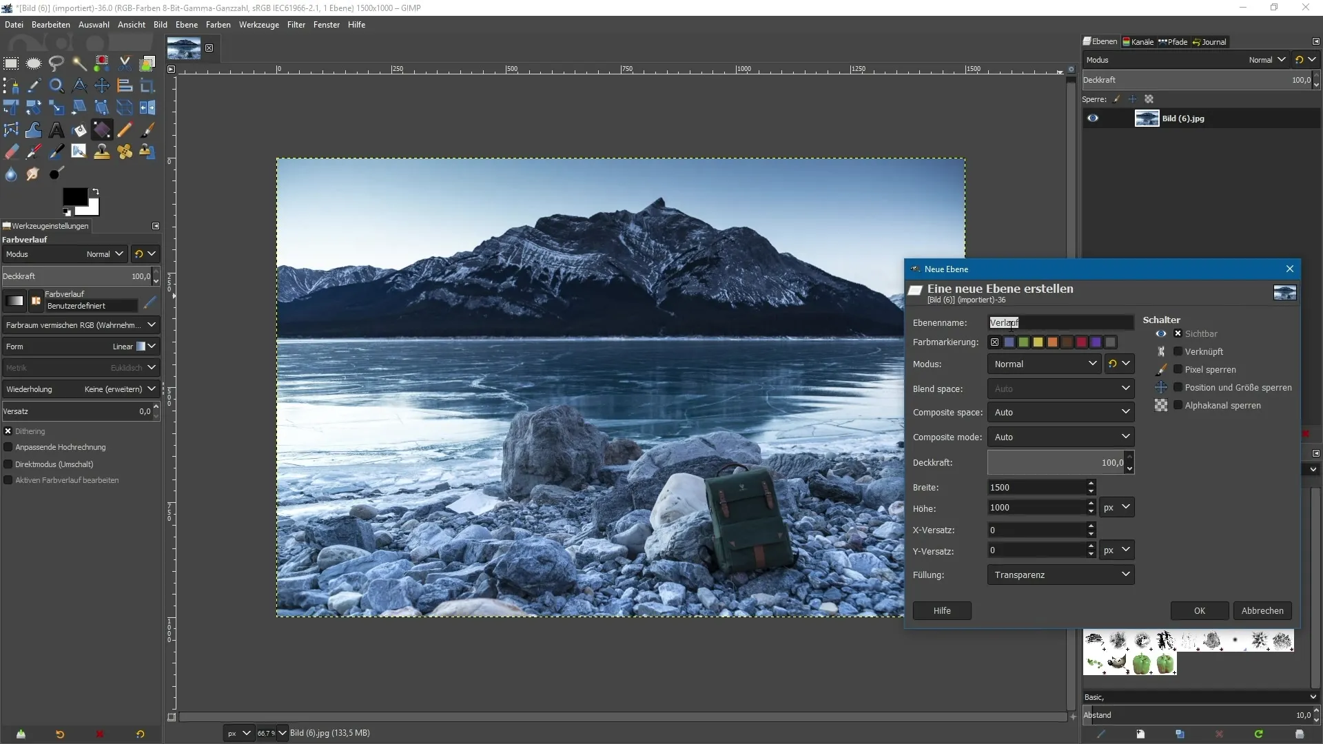 GIMP herramienta de degradado: guía paso a paso GIMP Herramienta de Degradado: Guía Paso a Paso