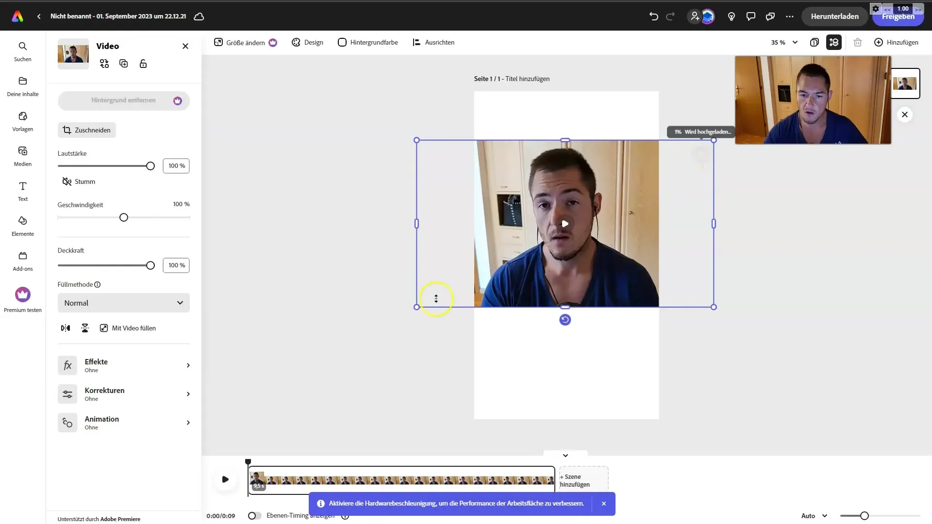 Create creative Instagram Reels with AI text in Adobe Firefly