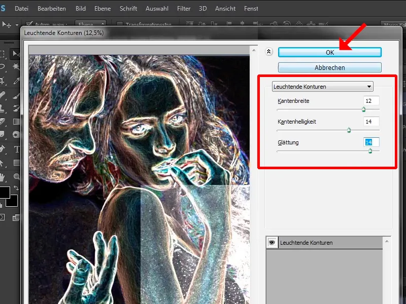 Photoshop composing - Fire and ice - Part 02: Creating contours in preparation for the fire