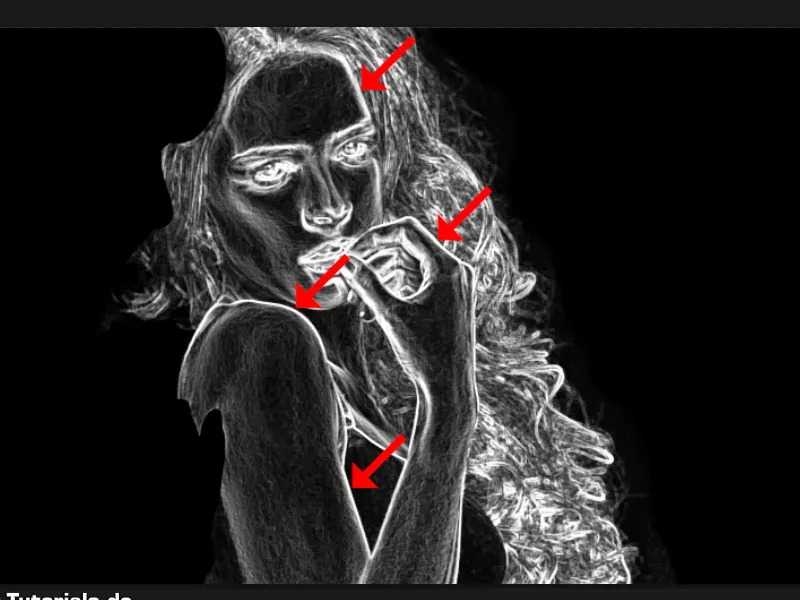 Photoshop composing - Fire and ice - Part 02: Creating contours in preparation for the fire
