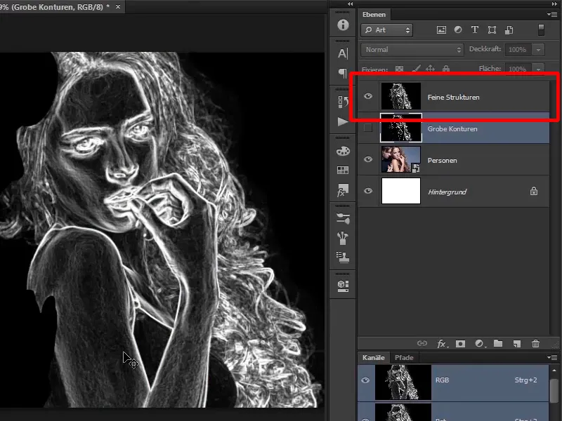 „Photoshop sudėliojimas - ugnies ir ledo - dalis 02: Kontūrų kūrimas ruošiantis ugniai.“ Photoshop-Derinimas - Ugnis ir ledas - Dalis 02: Kontūrų kūrimas ruošiantis ugniai