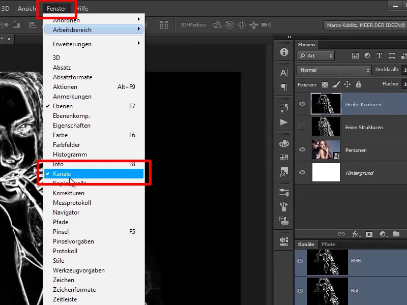 Photoshop komponavimas - Ugnis ir ledas - Dalis 02: Siluetų kūrimas ruošiantis prieš ugnį. Fotosopos komponavimas - ugnies ir ledo - dalis 02: Kontūrų sukūrimas ruošiantis prieš ugnį.