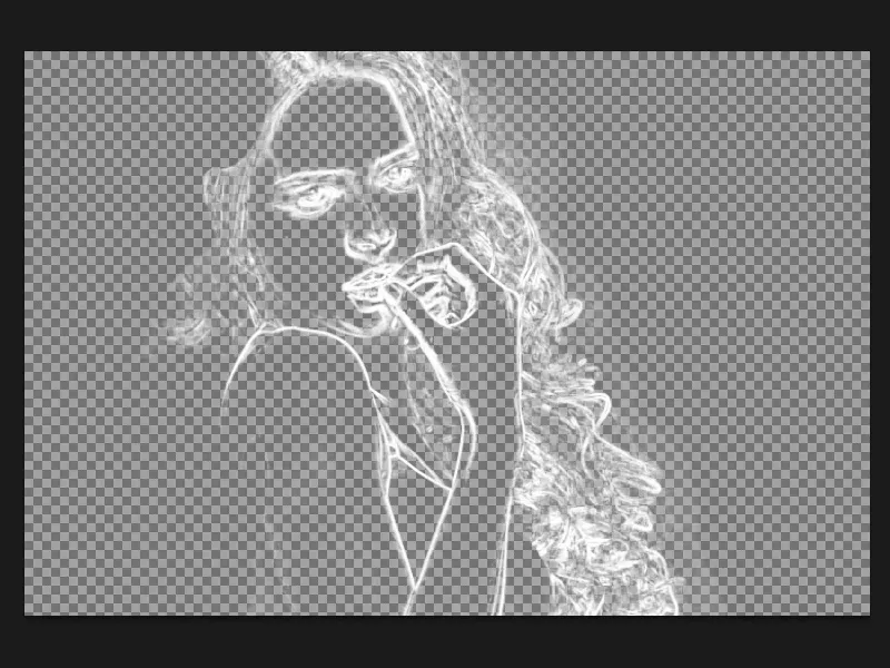 Photoshop composing - Fire and ice - Part 02: Creating contours in preparation for the fire