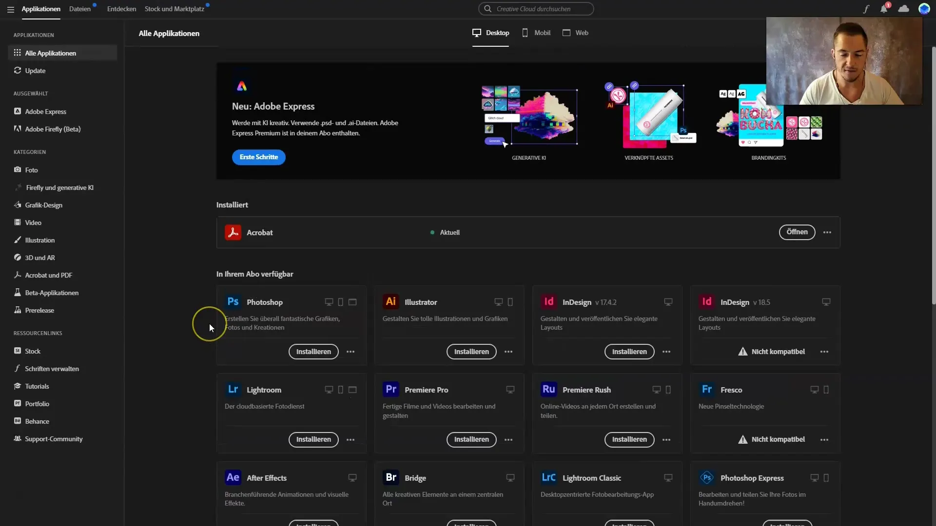 Adobe Firefly: Instalează Creative Cloud și Photoshop Beta - Ghid pas cu pas