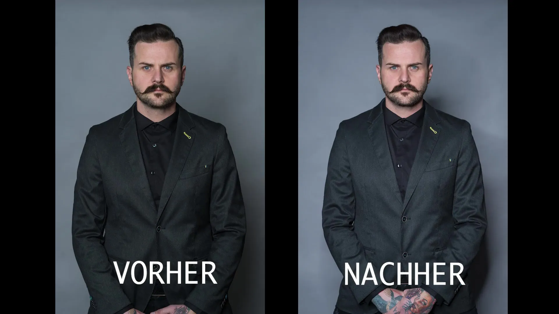 Professionelles Filmplakat im Preacher-Stil Lichtsetup und Fotografie Professionelles Filmplakat im Preacher-Stil Lichtsetup und Fotografie