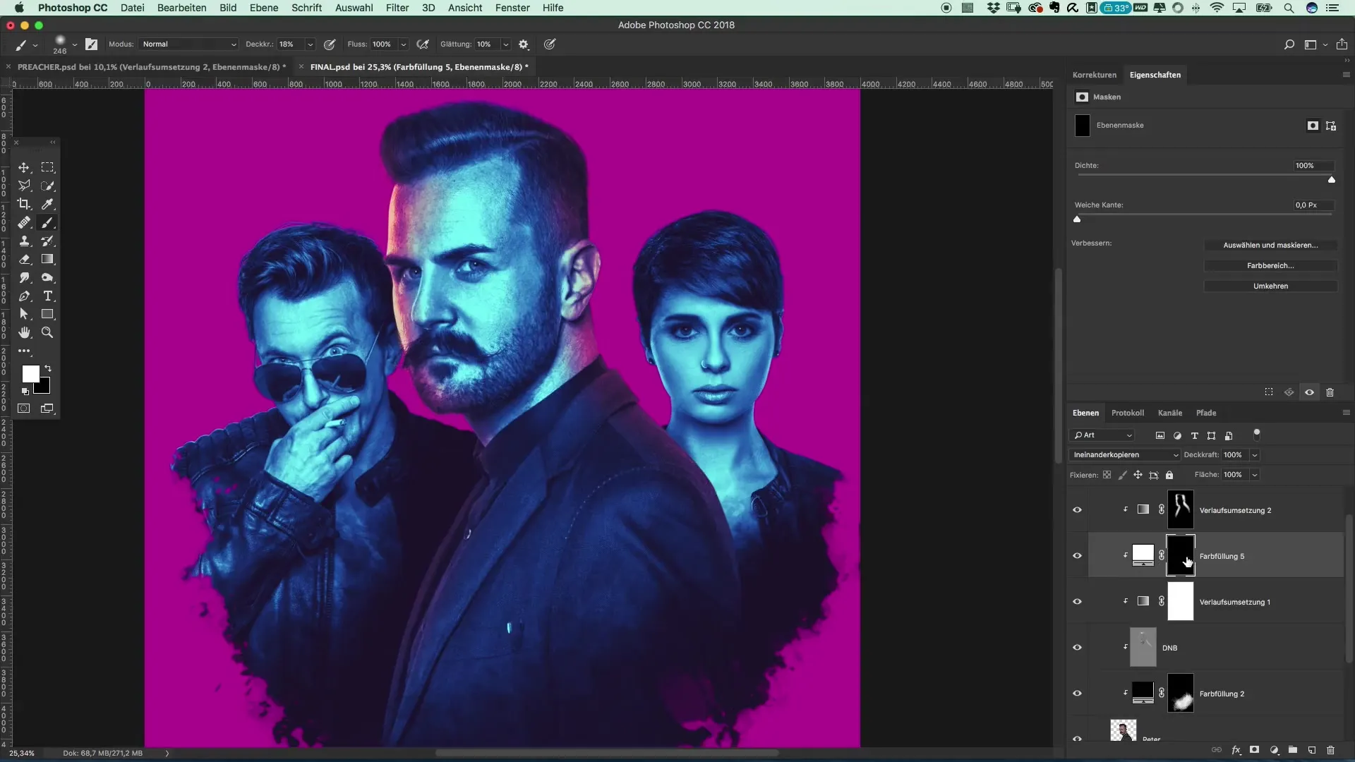 Filmplakat erstellen im Stil von Preacher Filmplakat erstellen im Stil von Preacher