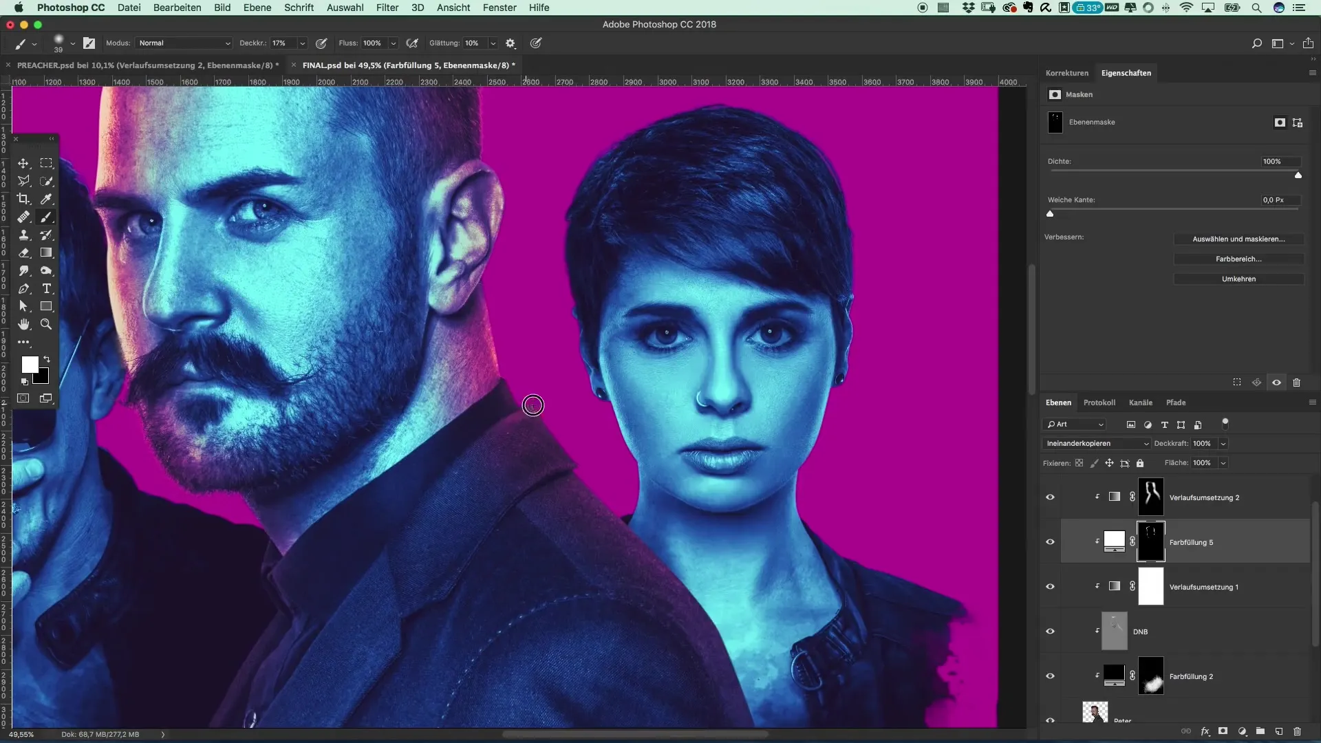Filmplakat erstellen im Stil von Preacher Filmplakat erstellen im Stil von Preacher