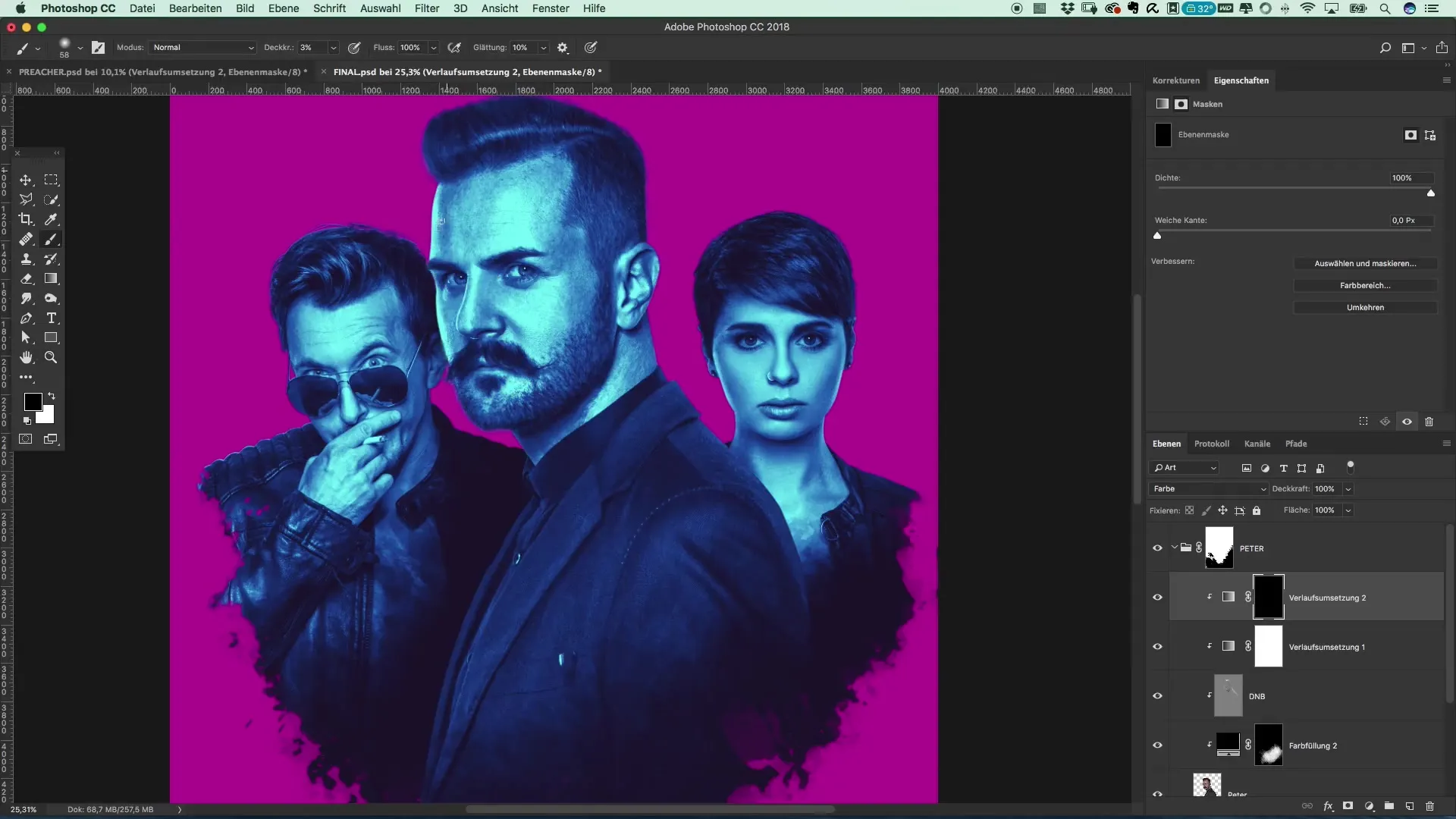Filmplakat erstellen im Stil von Preacher Filmplakat erstellen im Stil von Preacher
