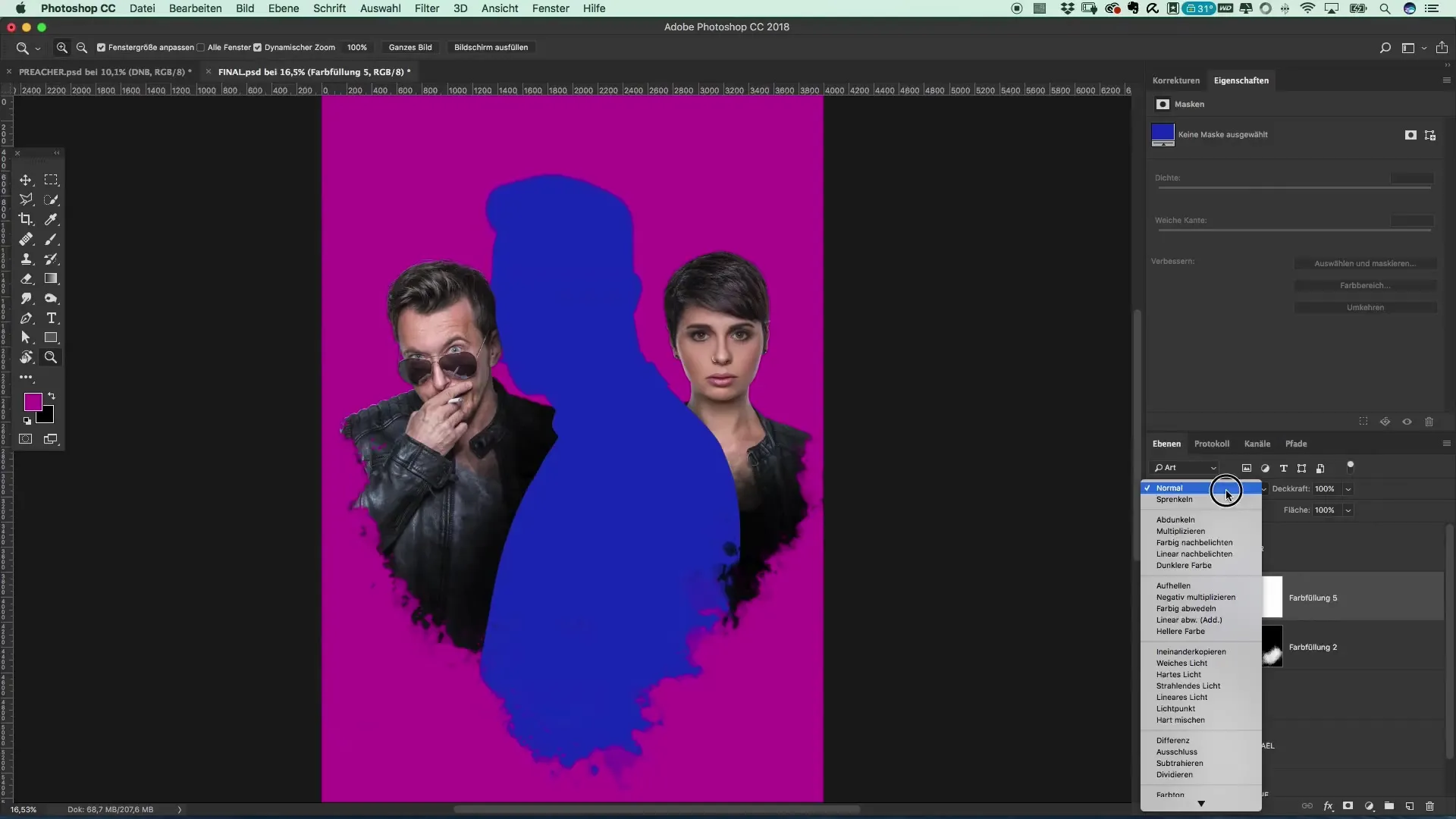Farblook im Preacher-Stil erstellen – Photoshop leicht gemacht Farblook im Preacher-Stil erstellen – Photoshop leicht gemacht