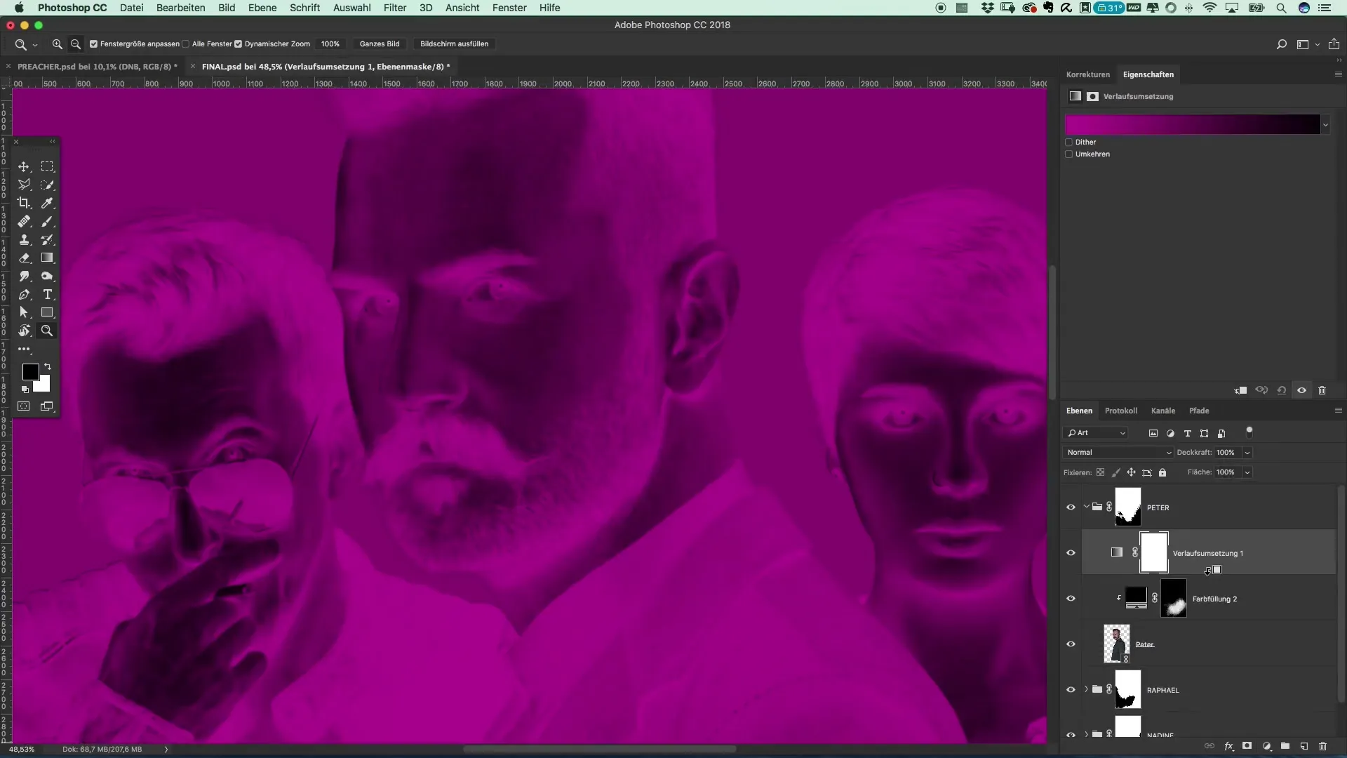 Farblook im Preacher-Stil erstellen – Photoshop leicht gemacht Farblook im Preacher-Stil erstellen – Photoshop leicht gemacht