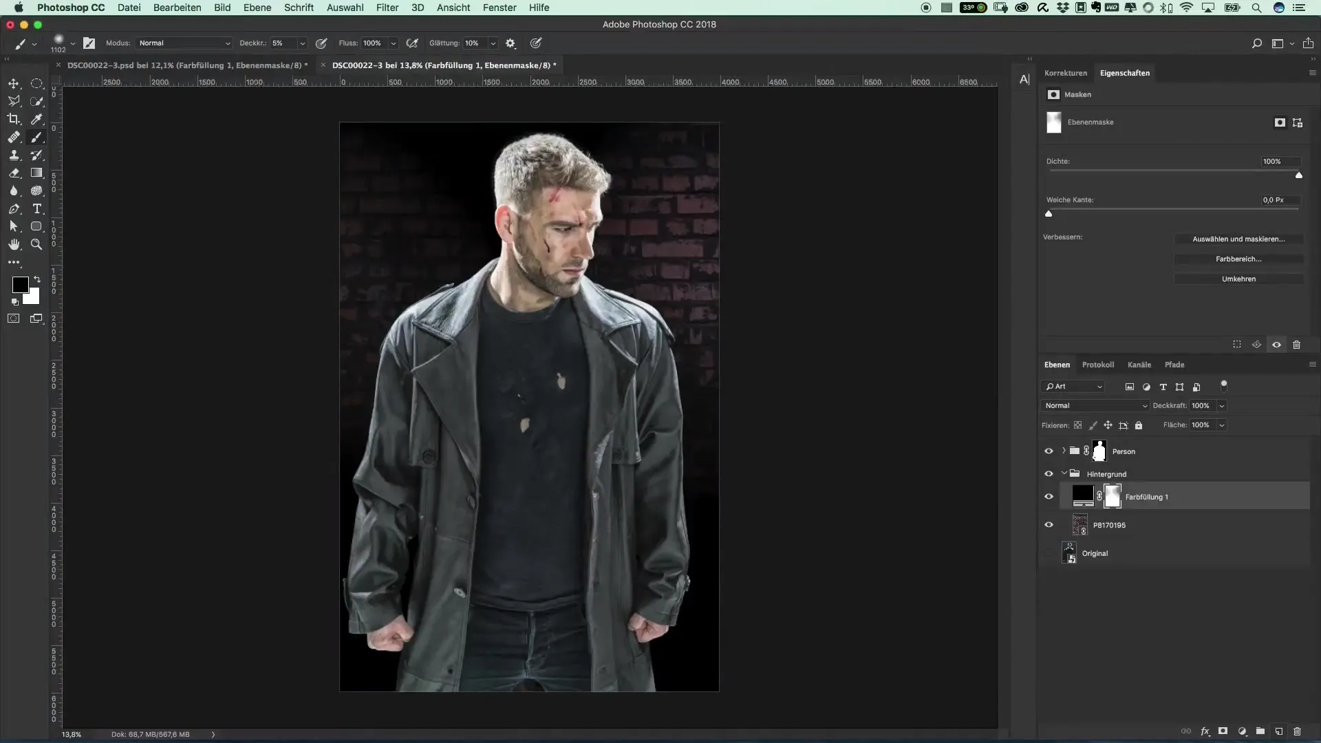 Creating fog effects – The Punisher style in Photoshop Creating fog effects – The Punisher style in Photoshop