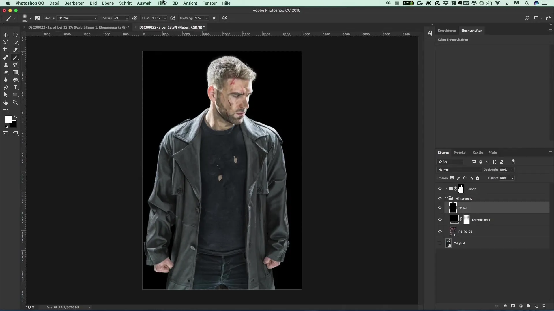Creating fog effects – The Punisher style in Photoshop Creating Fog Effects – The Punisher Style in Photoshop