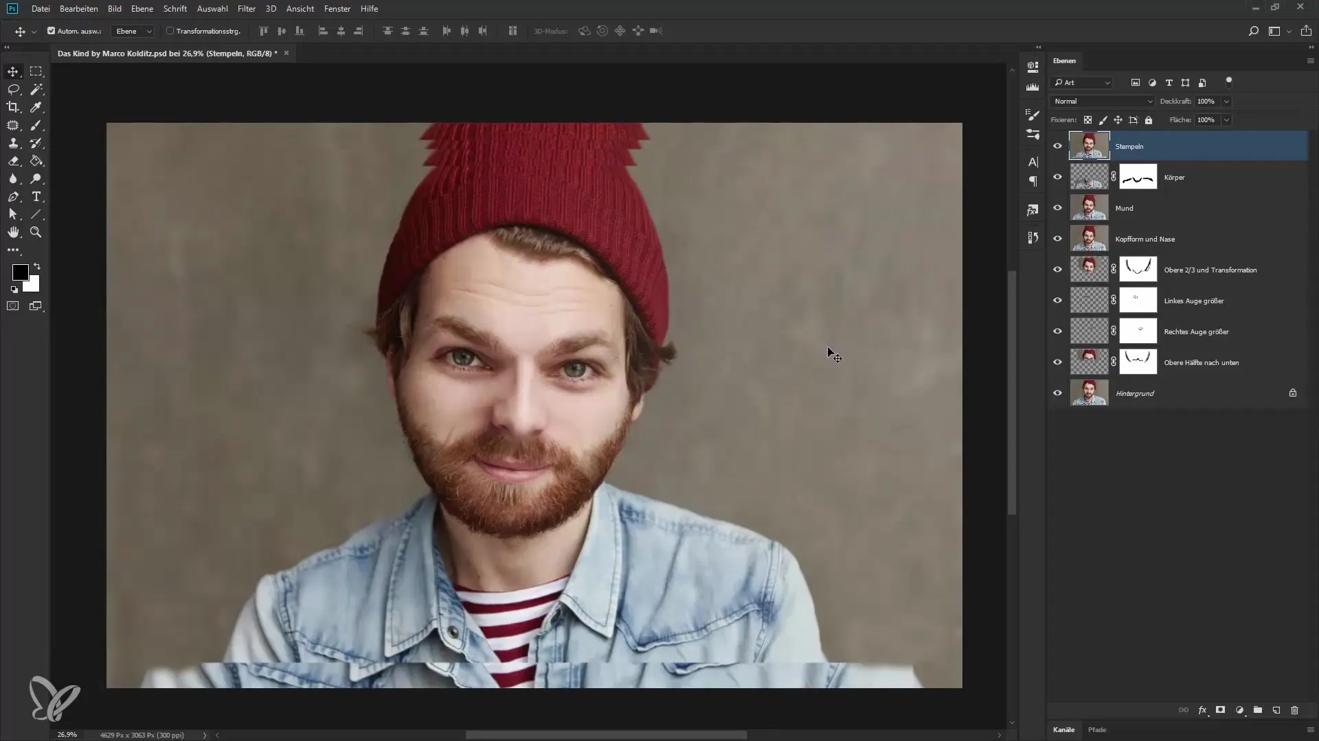 Haut weichzeichnen und Öl-Look in Photoshop Haut weichzeichnen und Öl-Look in Photoshop