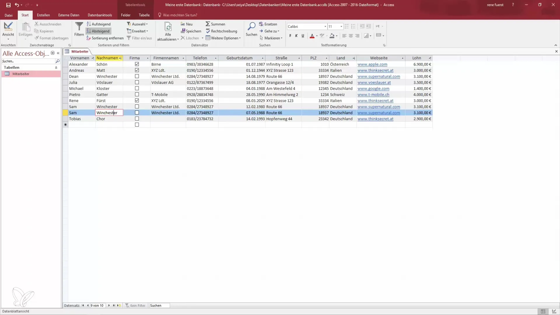 Crea tu primera consulta de base de datos en Access Crea tu primera consulta de base de datos en Access
