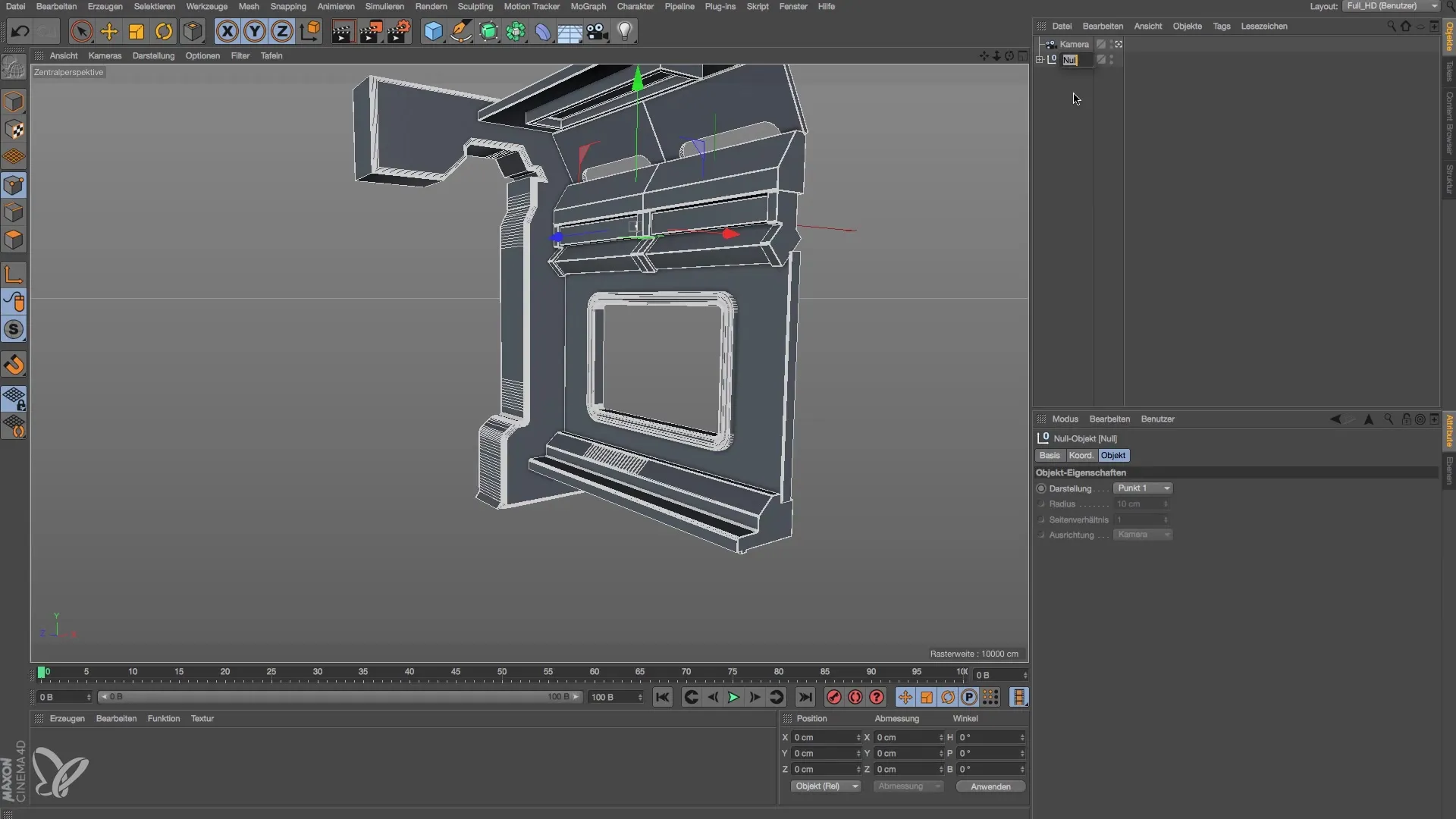 „Effizientes Modellieren einer Raumstation in Cinema 4D“ „Effizientes Modellieren einer Raumstation in Cinema 4D“