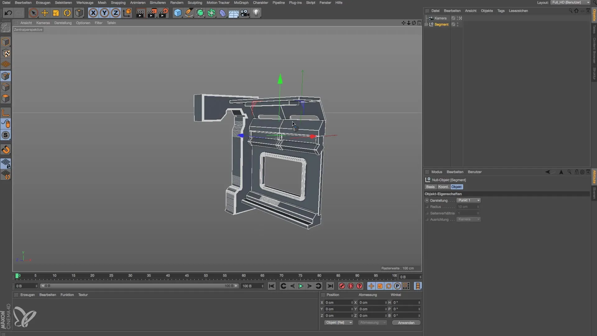 „Effizientes Modellieren einer Raumstation in Cinema 4D“ „Effizientes Modellieren einer Raumstation in Cinema 4D“