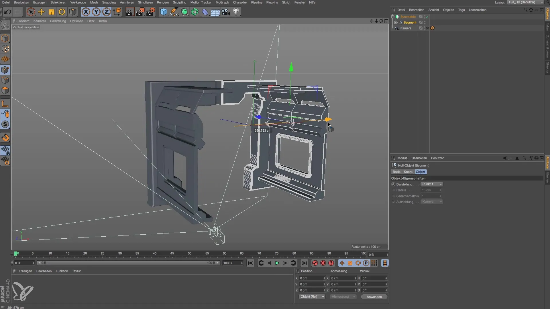„Effizientes Modellieren einer Raumstation in Cinema 4D“ „Effizientes Modellieren einer Raumstation in Cinema 4D“