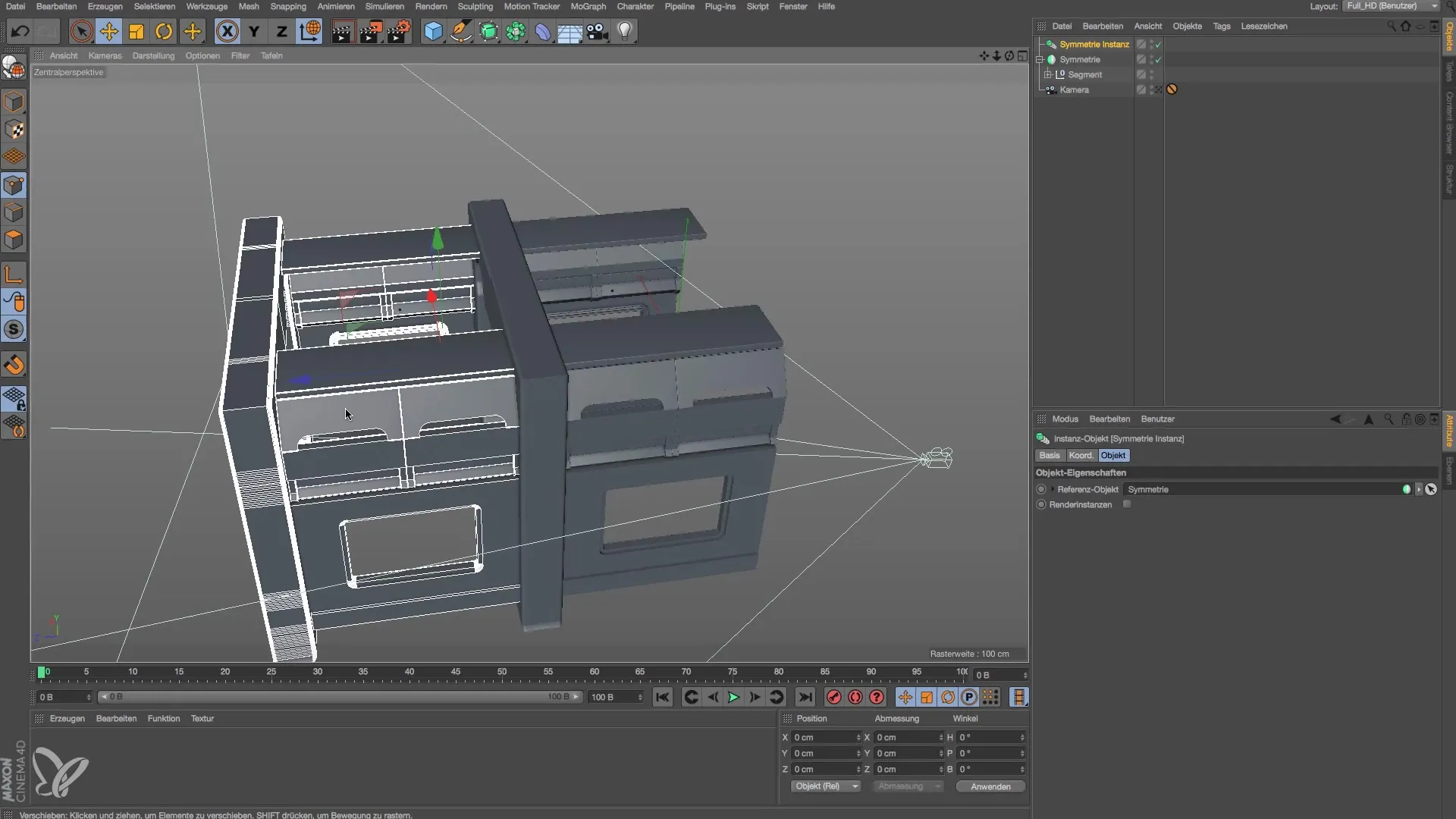 „Effizientes Modellieren einer Raumstation in Cinema 4D“ „Effizientes Modellieren einer Raumstation in Cinema 4D“