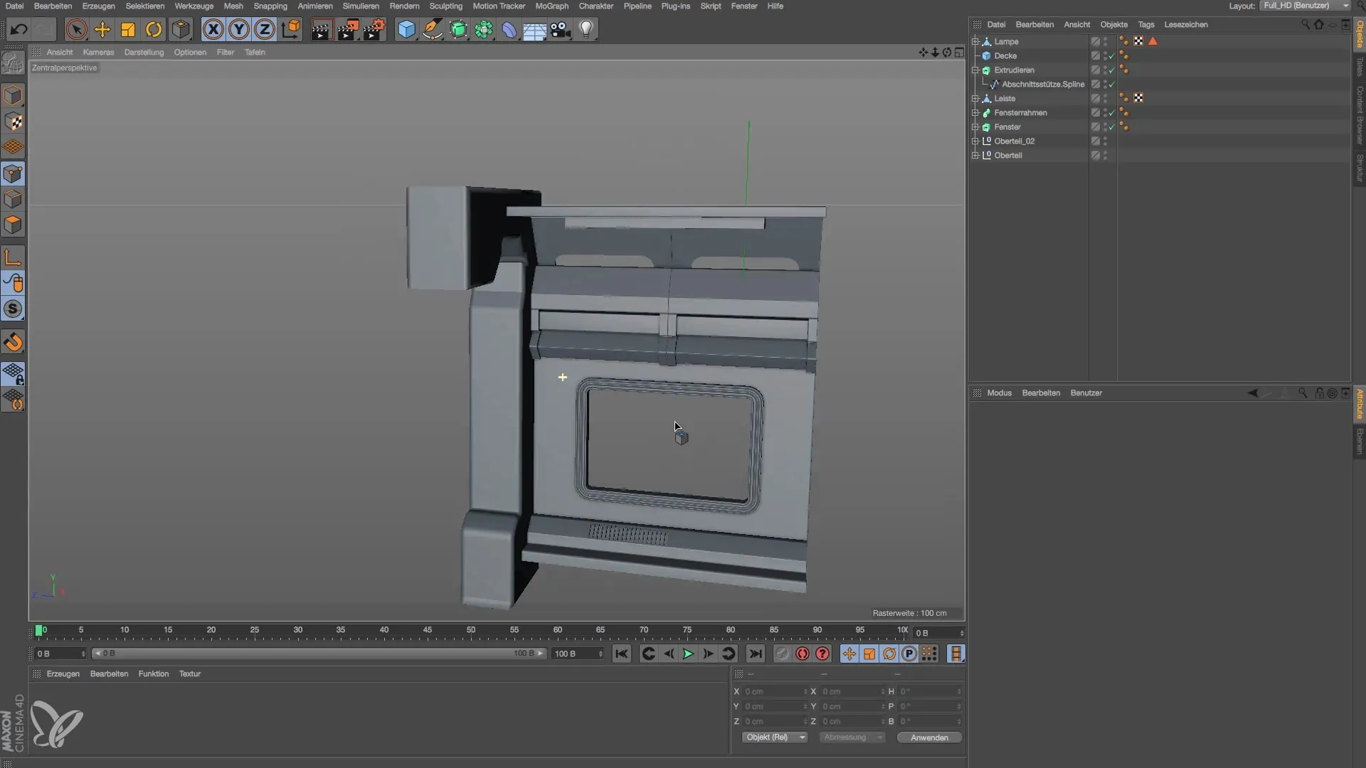 „Effizientes Modellieren einer Raumstation in Cinema 4D“ „Effizientes Modellieren einer Raumstation in Cinema 4D“