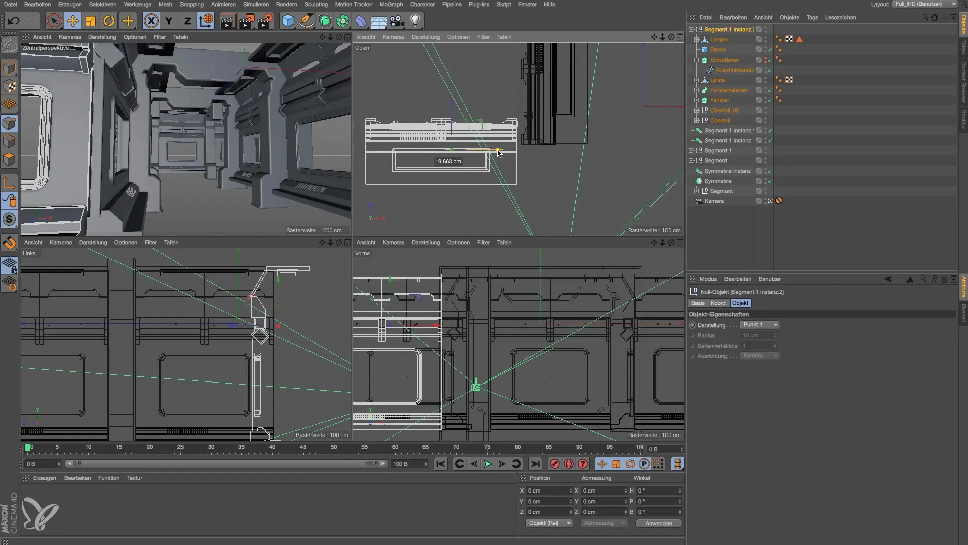 „Effizientes Modellieren einer Raumstation in Cinema 4D“ „Effizientes Modellieren einer Raumstation in Cinema 4D“