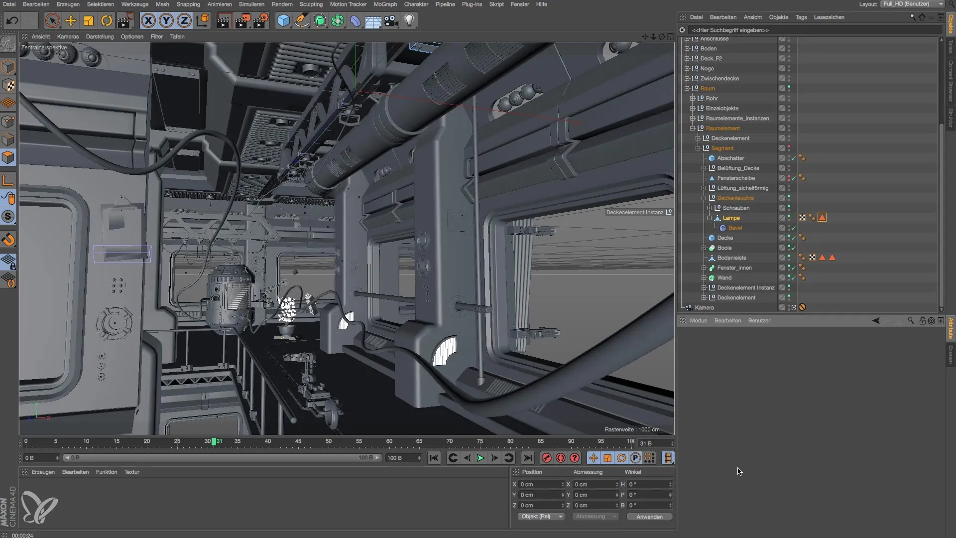 Beleuchtung einer Raumstation in Cinema 4D: Eine Schritt-für-Schritt-Anleitung Beleuchtung einer Raumstation in Cinema 4D: Eine Schritt-für-Schritt-Anleitung