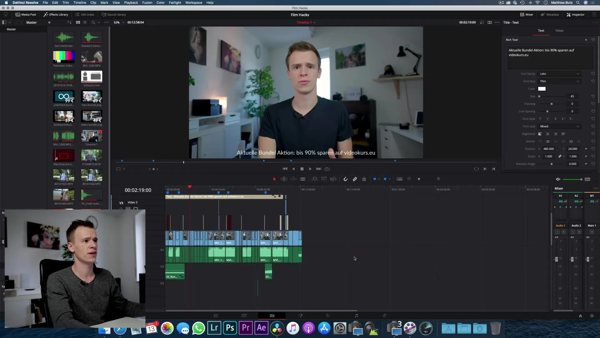 Beginner-friendly basics for DaVinci Resolve Beginner-friendly basics for DaVinci Resolve