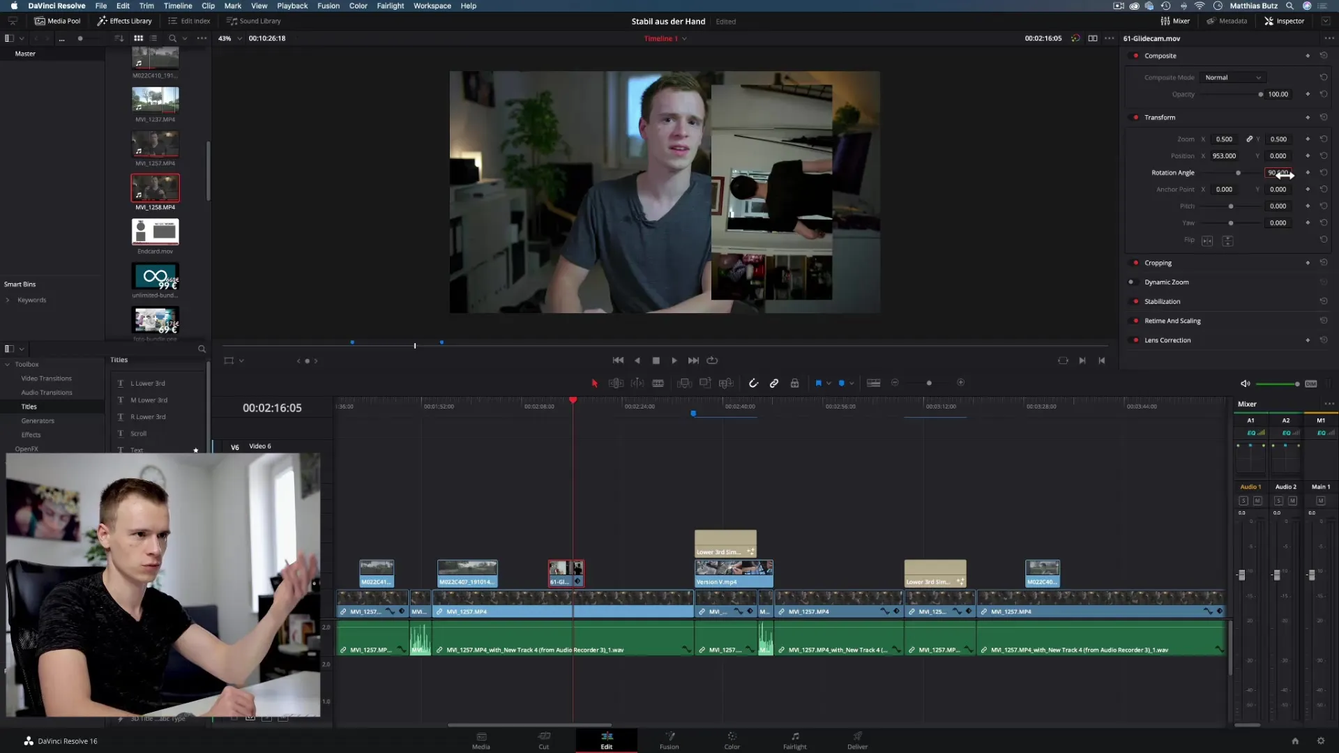 DaVinci Resolve: How to Use the Inspector Correctly DaVinci Resolve: Properly Using the Inspector
