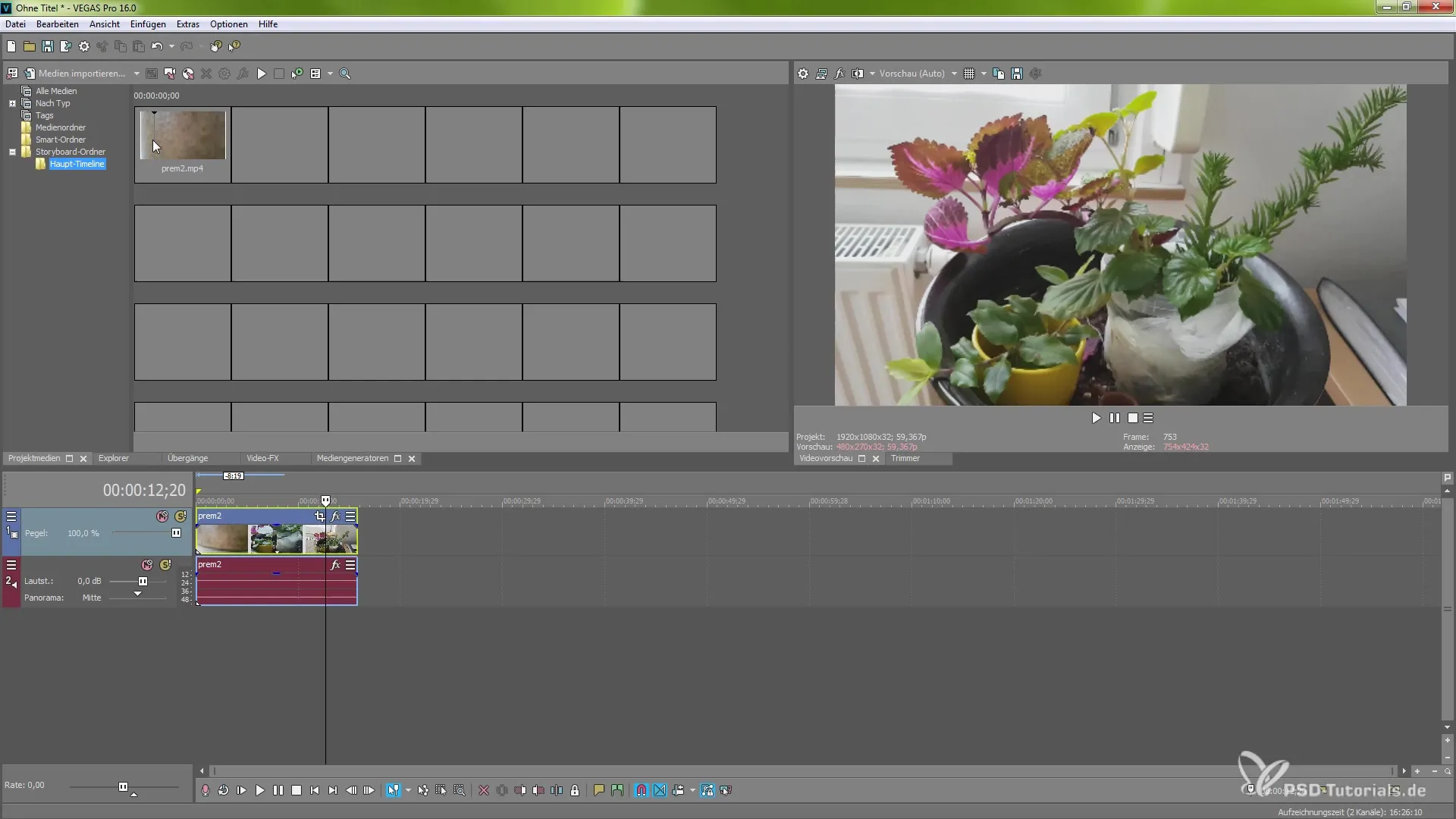 Entdecke die neuen Funktionen von MAGIX VEGAS Pro 16 Entdecke die neuen Funktionen von MAGIX VEGAS Pro 16