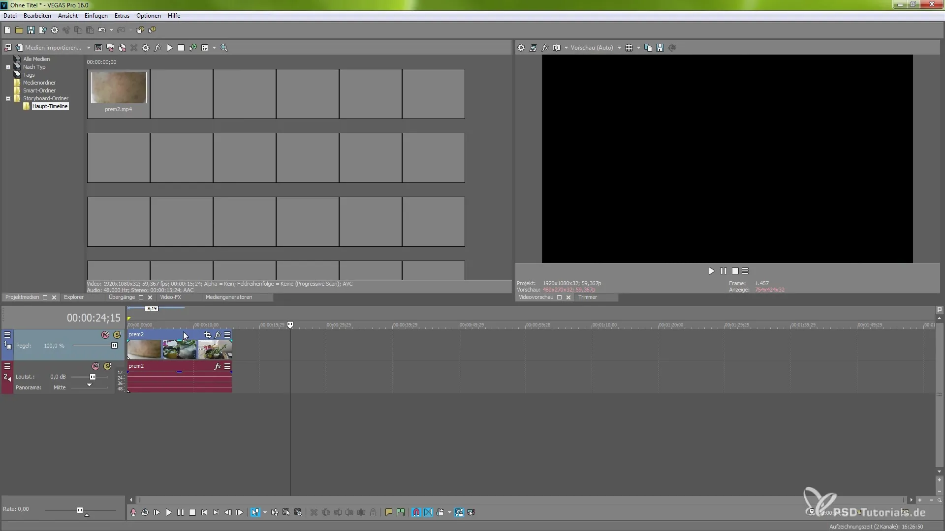 Entdecke die neuen Funktionen von MAGIX VEGAS Pro 16 Entdecke die neuen Funktionen von MAGIX VEGAS Pro 16