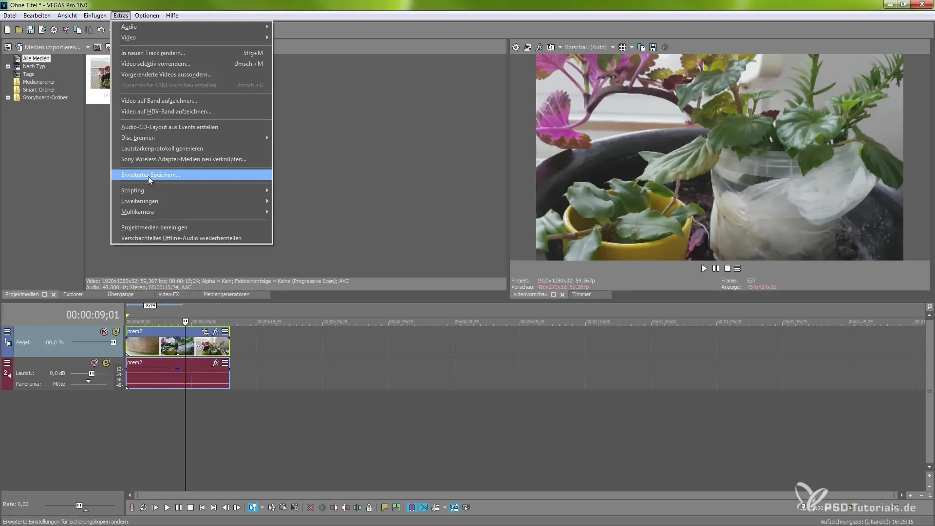 Entdecke die neuen Funktionen von MAGIX VEGAS Pro 16 Entdecke die neuen Funktionen von MAGIX VEGAS Pro 16