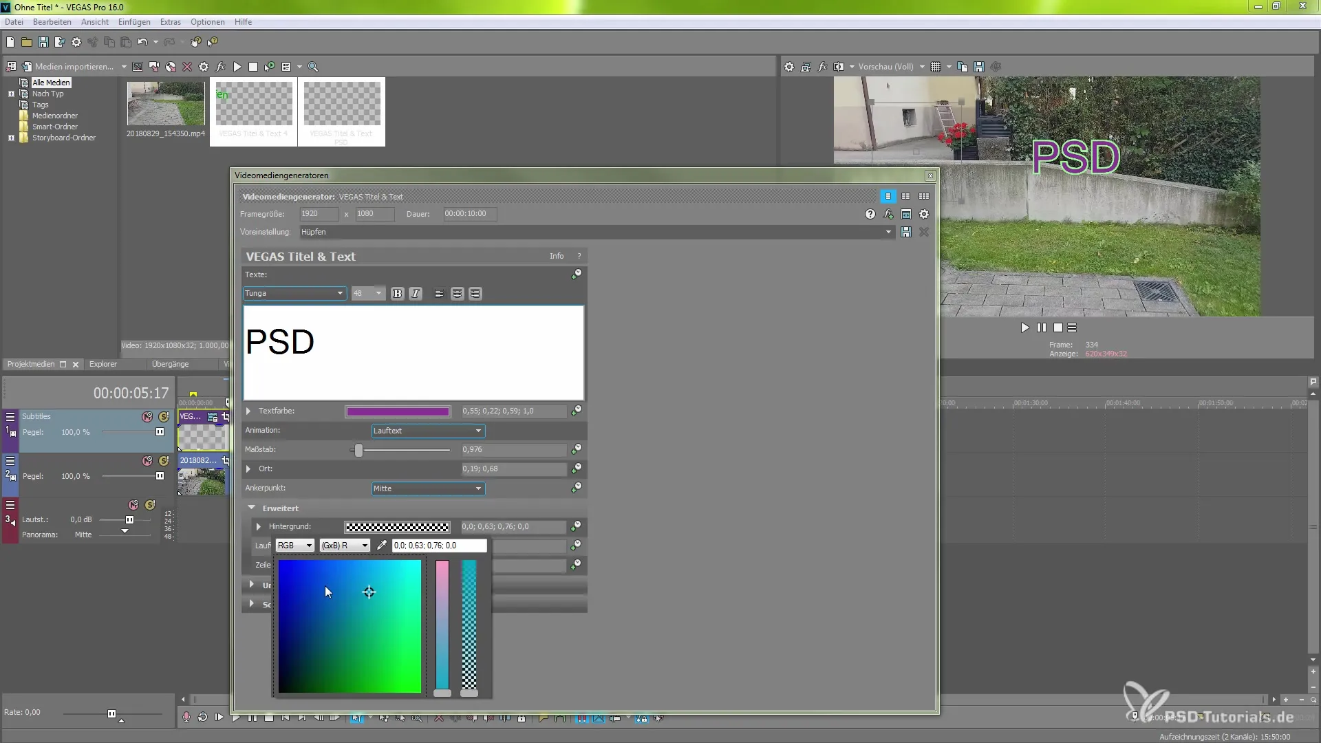Crear y ajustar subtítulos de manera eficiente en VEGAS Pro 16 Crear y ajustar subtítulos de manera eficiente en VEGAS Pro 16