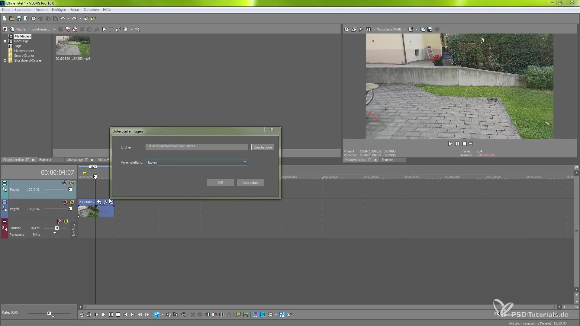 Crear y ajustar subtítulos de manera eficiente en VEGAS Pro 16 Crear y ajustar subtítulos de manera eficiente en VEGAS Pro 16