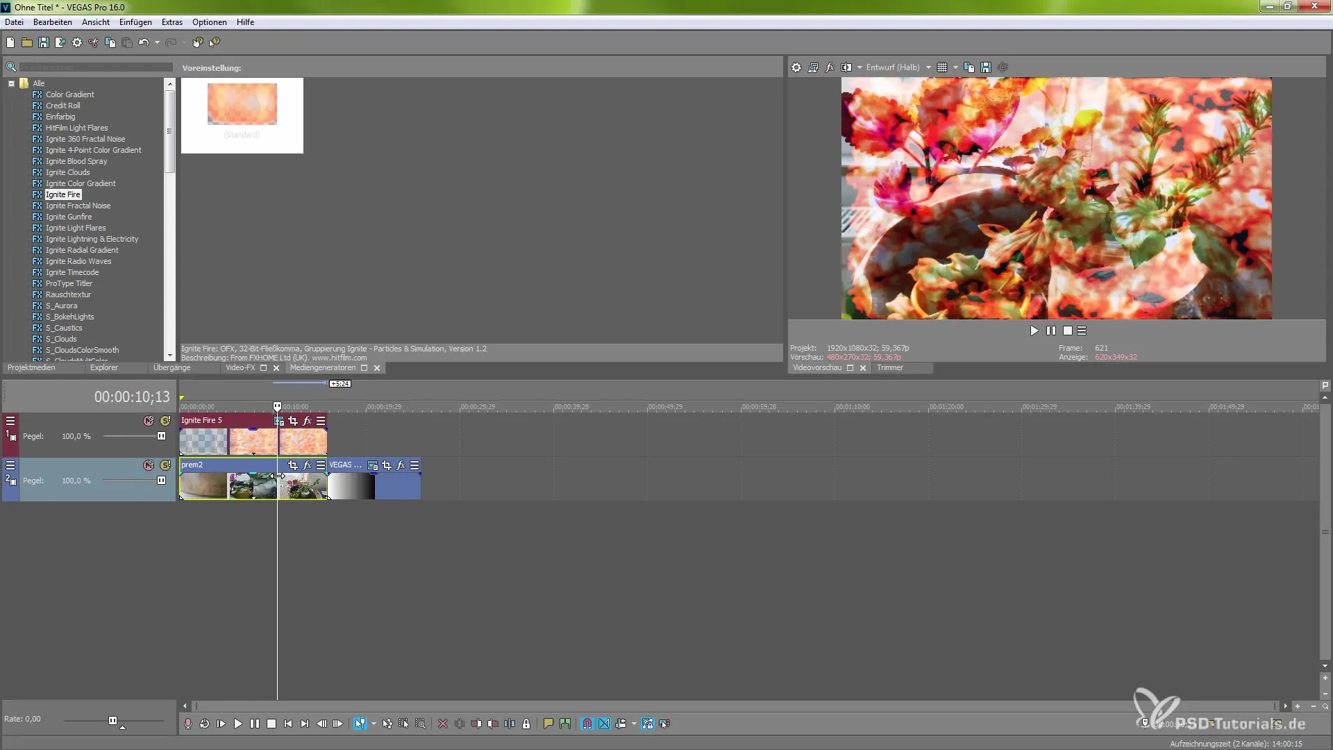MAGIX VEGAS Pro 16 – Starte mit HitFilm Ignite Pro richtig