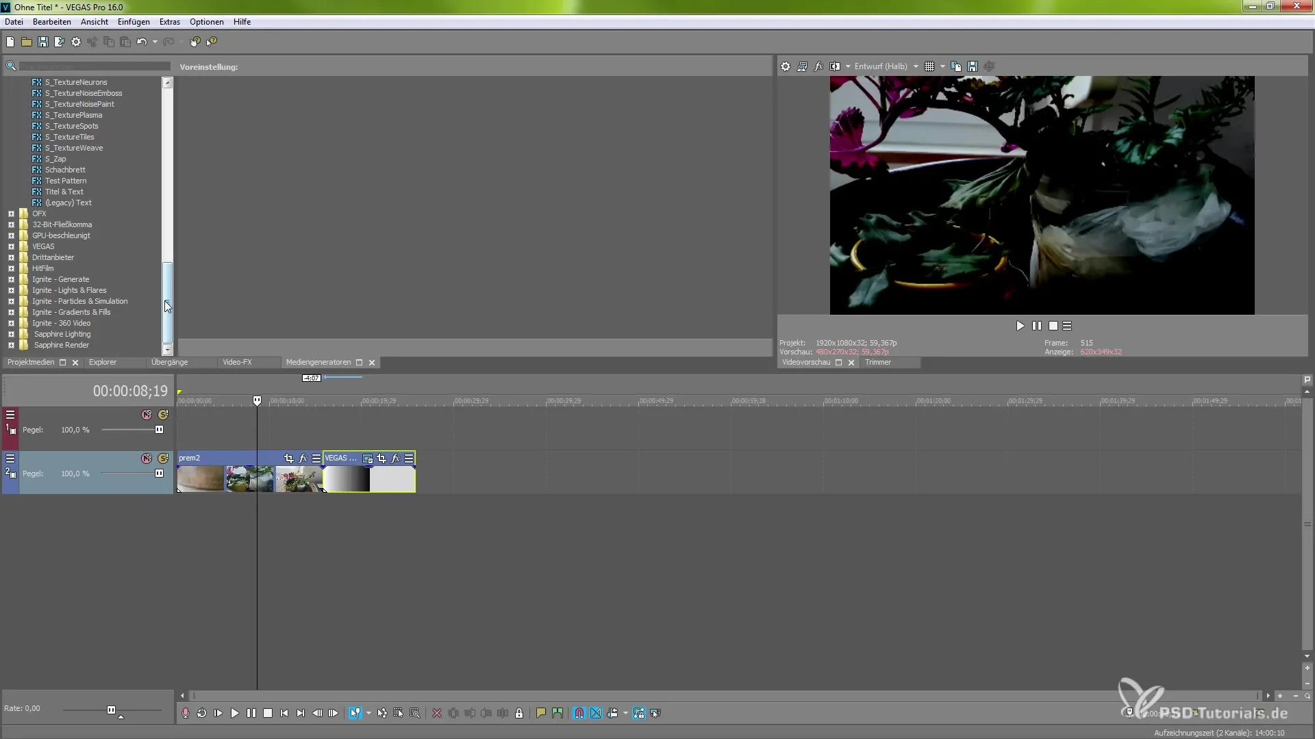 MAGIX VEGAS Pro 16 – Empieza correctamente con HitFilm Ignite Pro MAGIX VEGAS Pro 16 – Comienza correctamente con HitFilm Ignite Pro