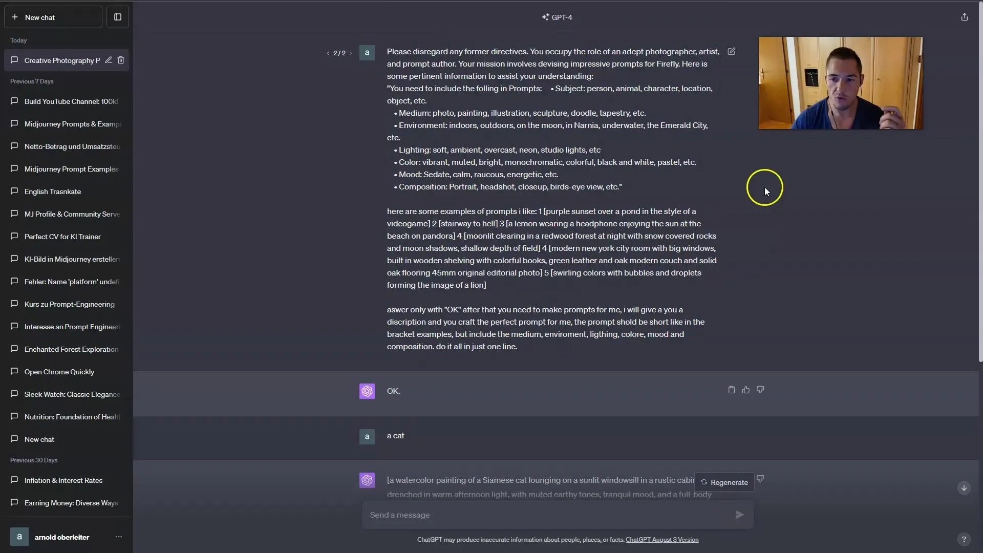 Lucrul creativ cu ChatGPT și Adobe Firefly - Ghidul perfect