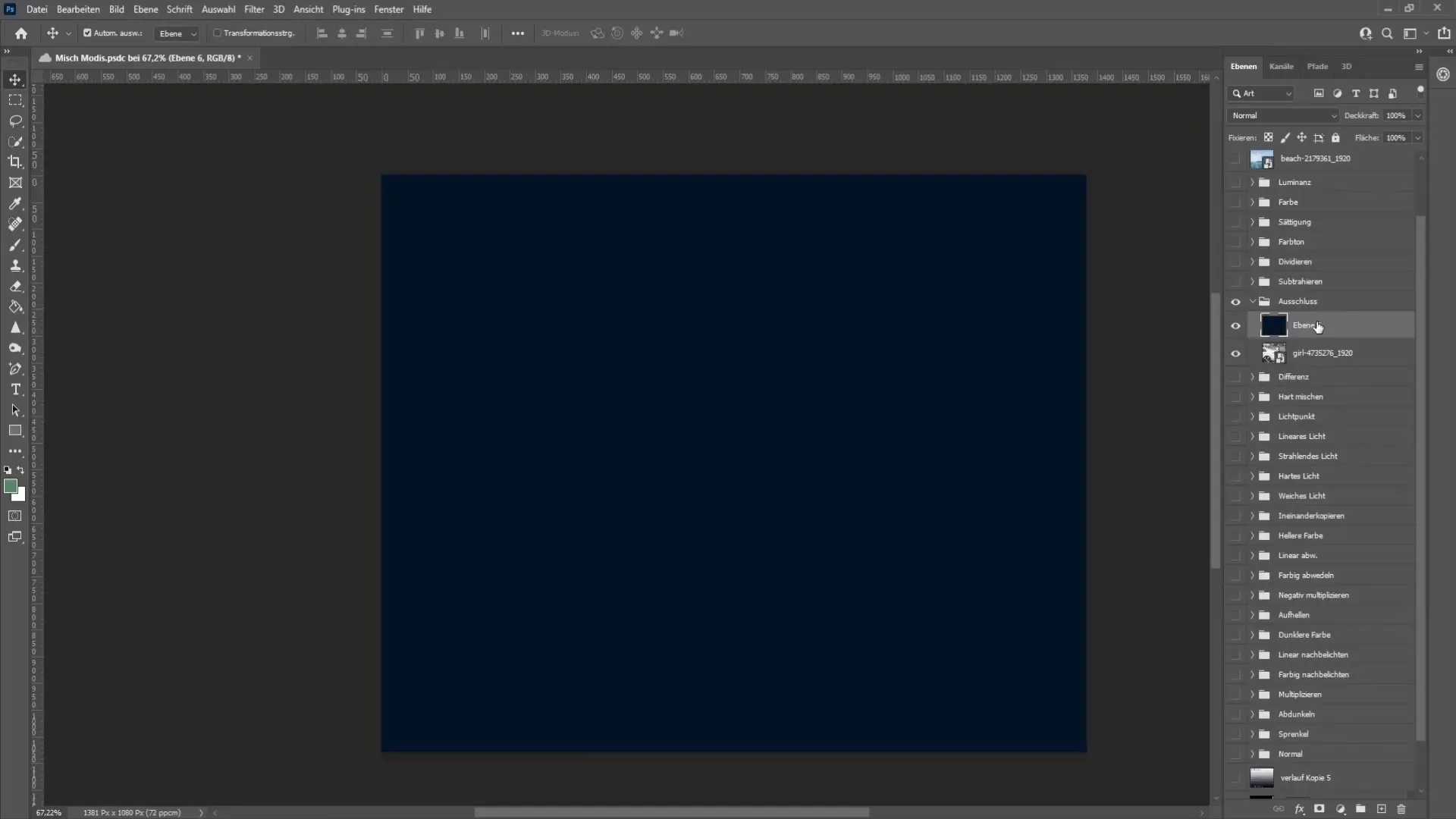 Photoshop 기술: 블렌딩 모드 자세히 보기
