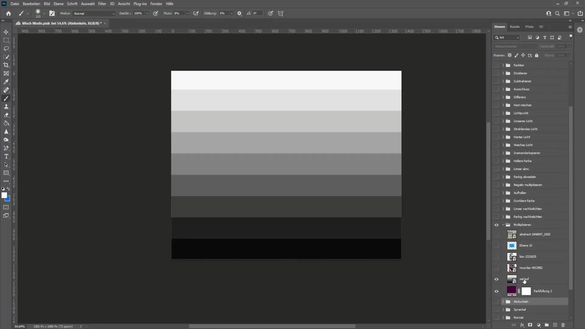 Photoshop 기술: 블렌딩 모드 자세히 보기