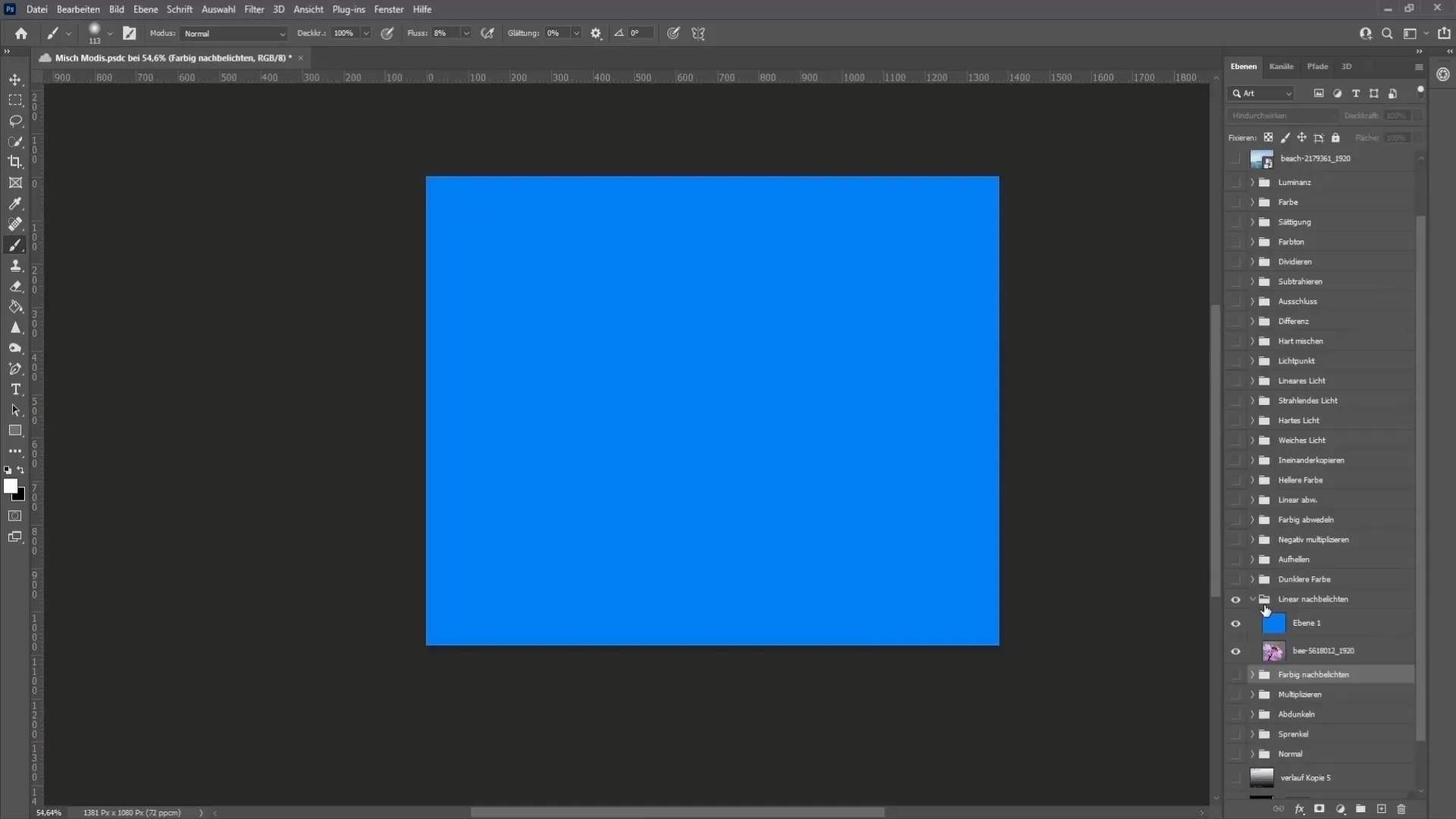 Photoshop 기술: 블렌딩 모드 자세히 보기