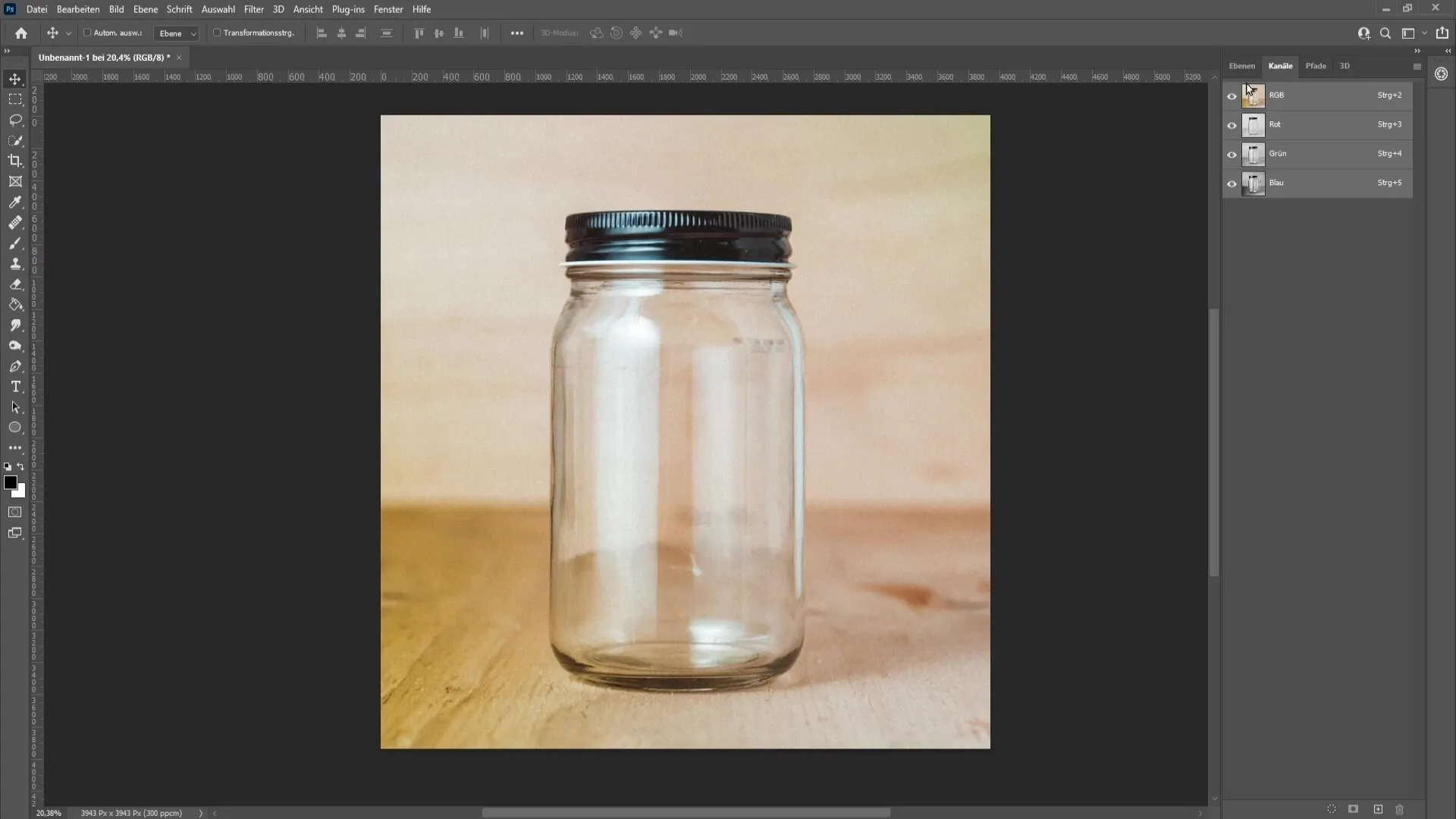 Insertar un objeto en un vaso de manera realista: guía paso a paso para Photoshop