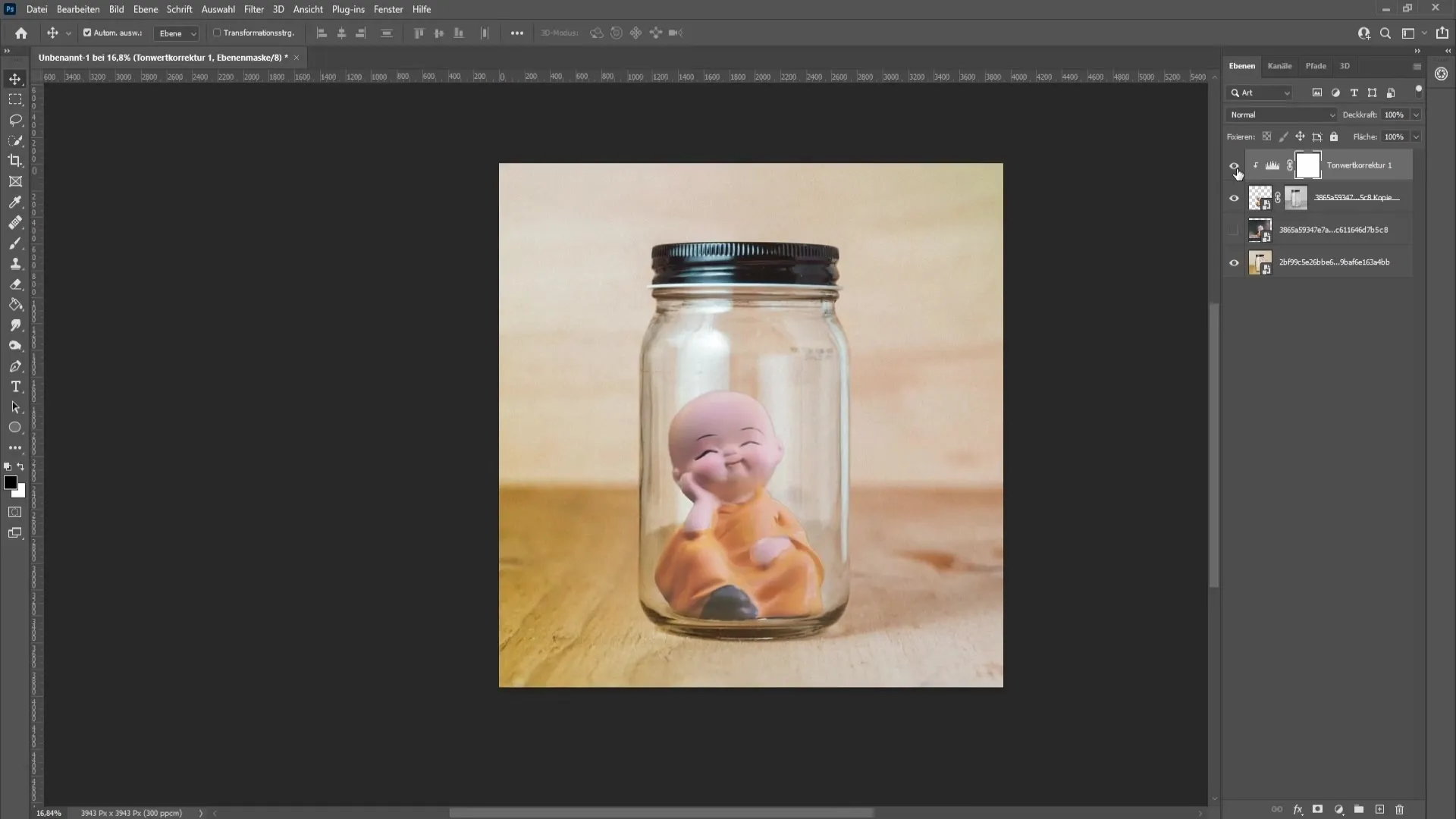 Insertar un objeto en un vaso de forma realista: Guía paso a paso para Photoshop