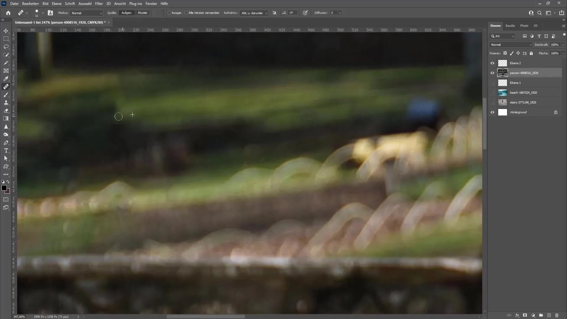 Remover objetos ou pessoas de imagens - Guia passo a passo com o Photoshop