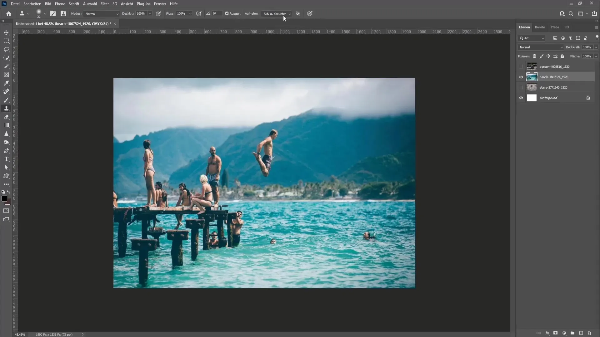 Remover objetos ou pessoas de imagens - Tutorial passo a passo com o Photoshop