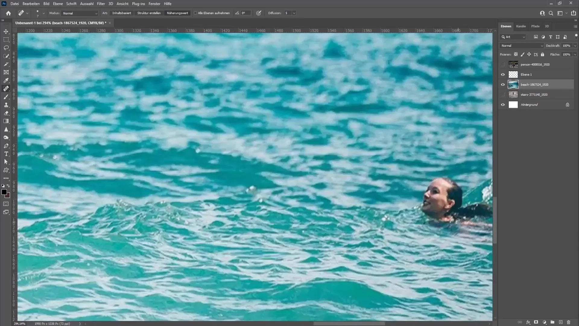 Remover objetos ou pessoas de imagens - Guia passo a passo com o Photoshop