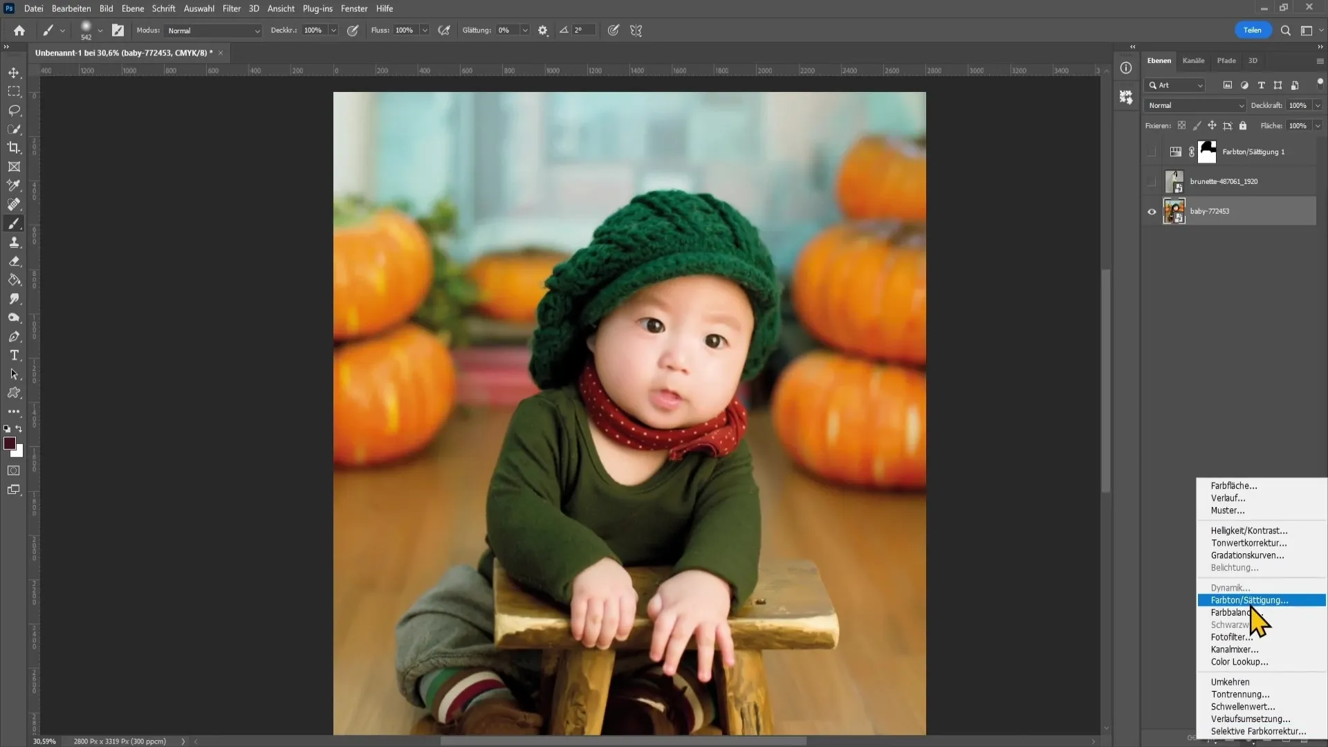 Cambiamento di colore in Photoshop - Guida passo dopo passo