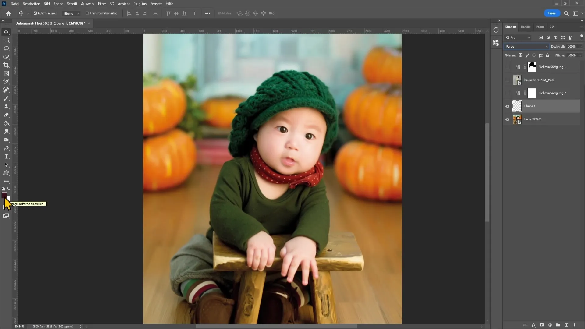Modifica del colore in Photoshop - Guida passo dopo passo