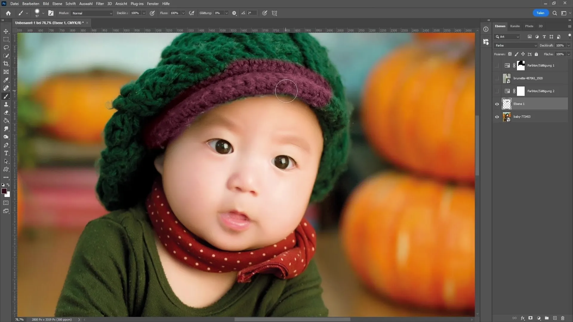 Cambiamento di colore in Photoshop - Guida passo dopo passo