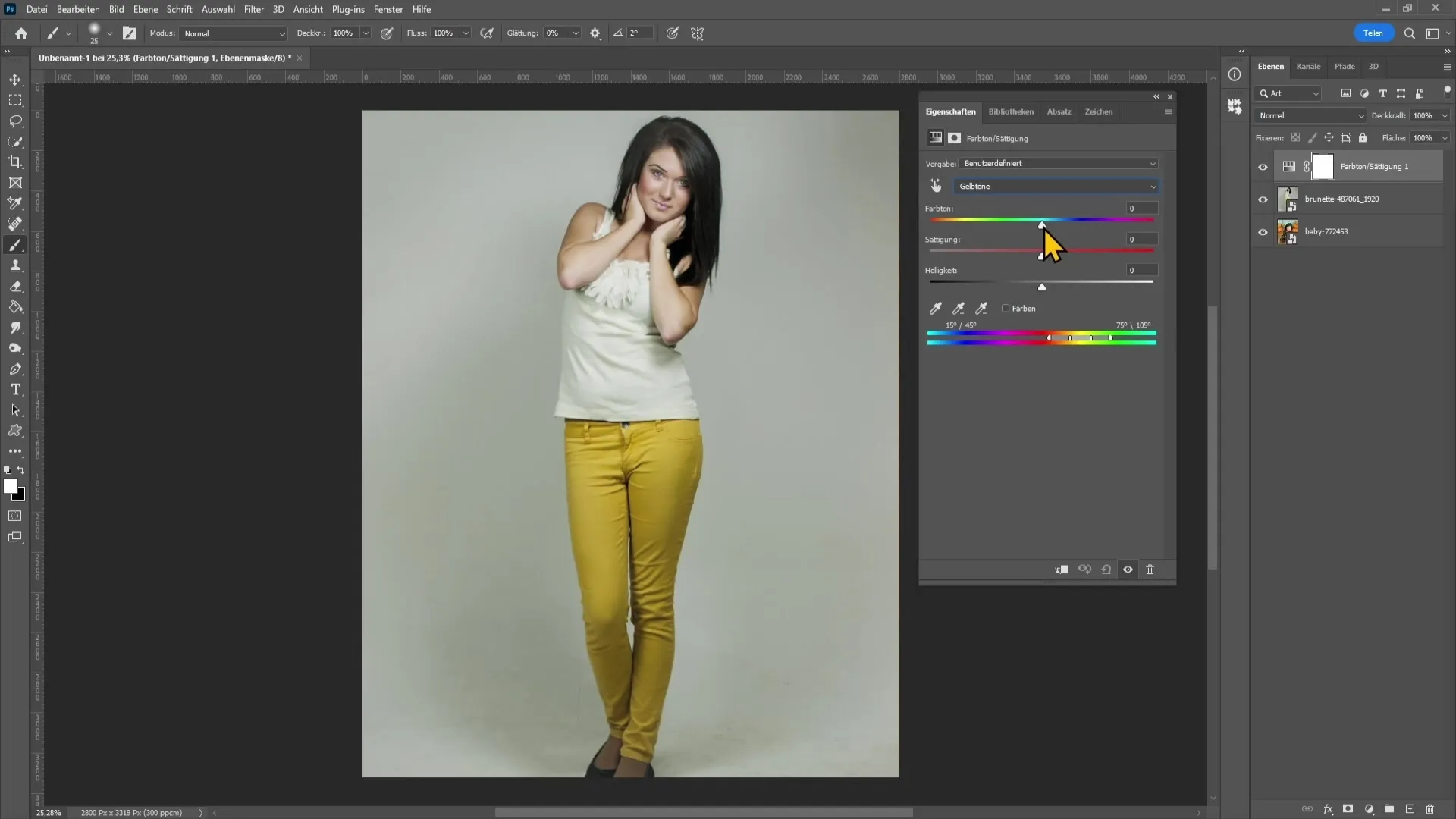 Cambiamento di colore in Photoshop - Guida passo passo