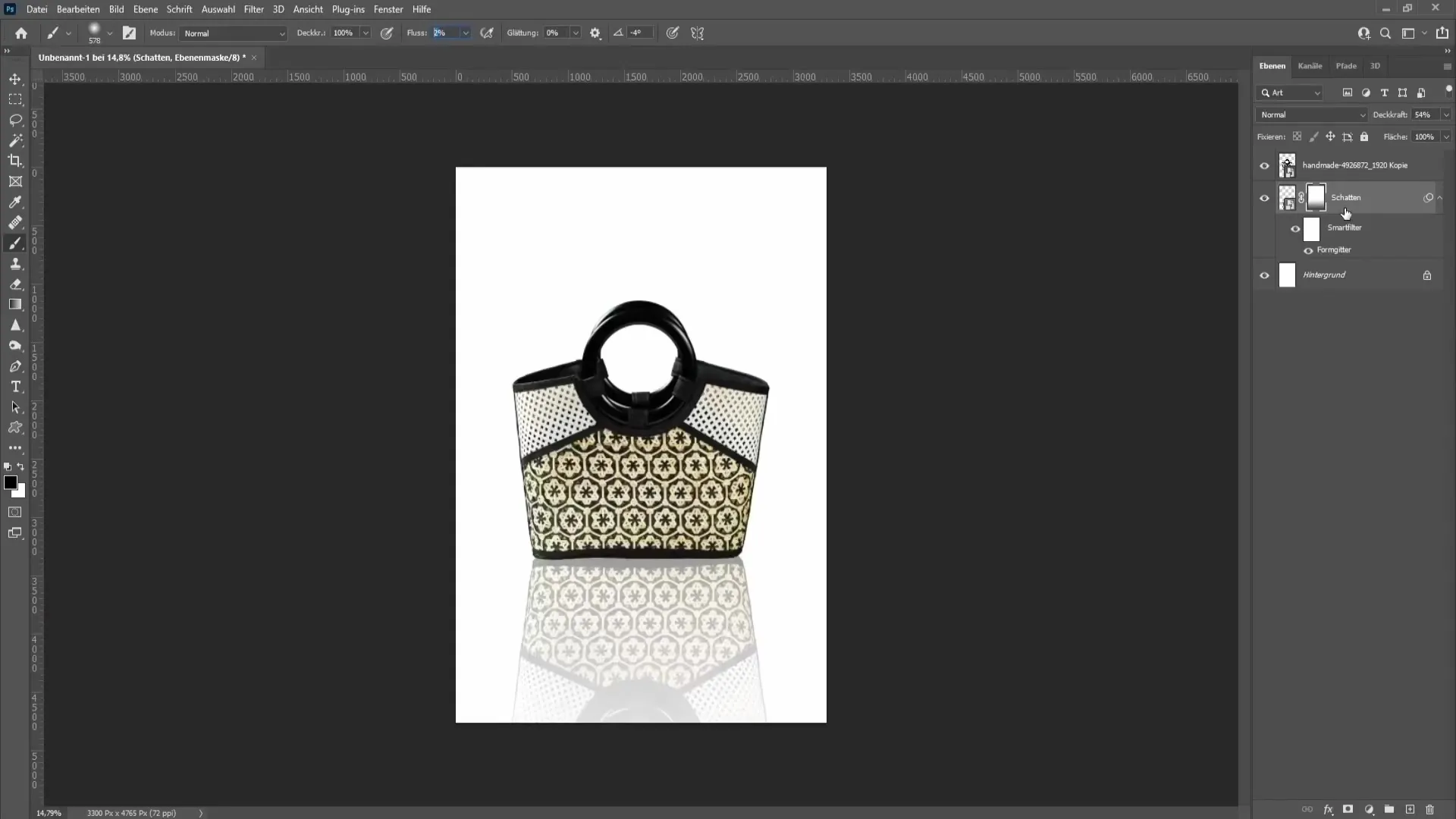 Vytvoření realistických odrazů v programu Photoshop