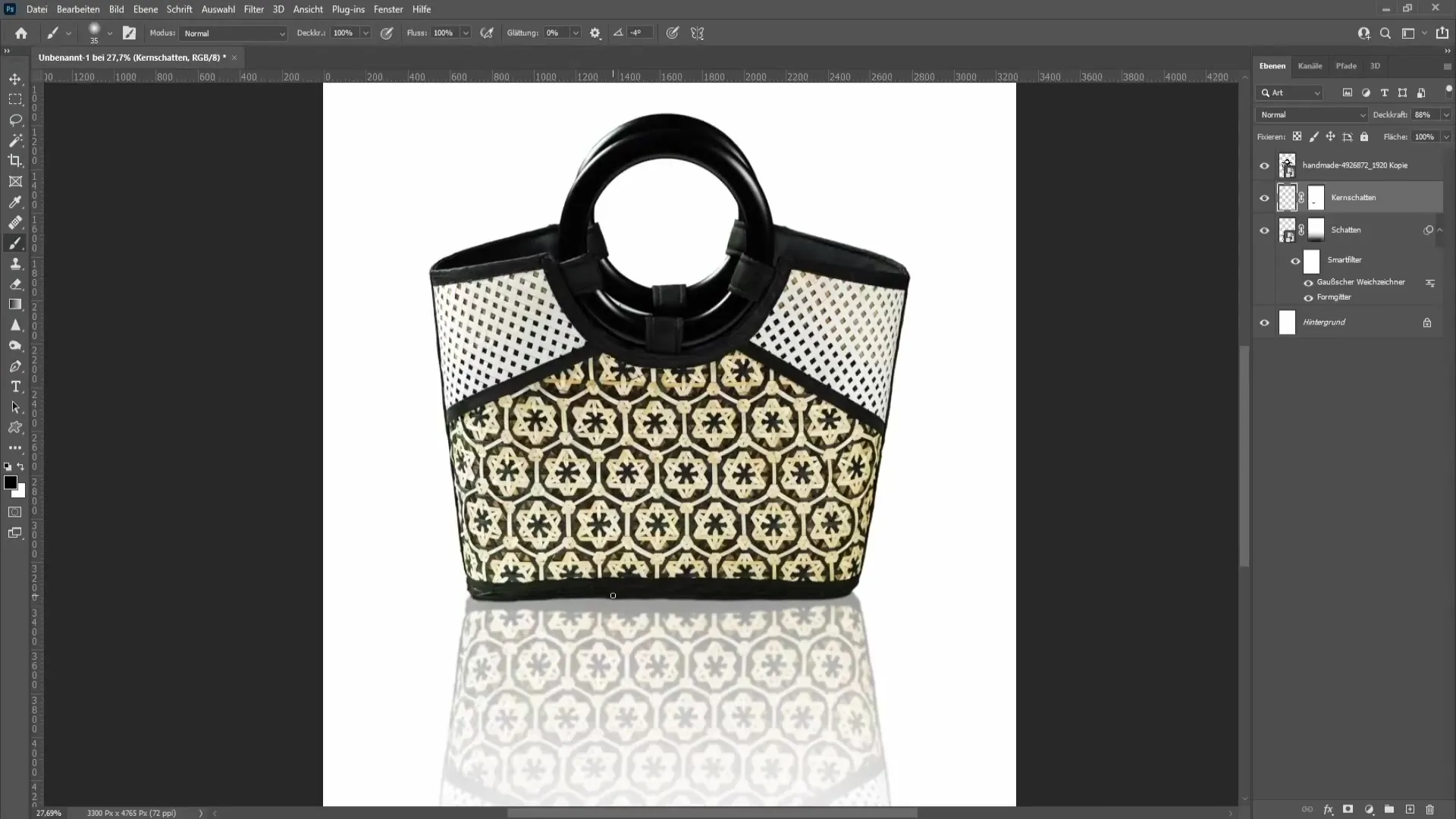 Vytvoření realistických odrazů v aplikaci Photoshop