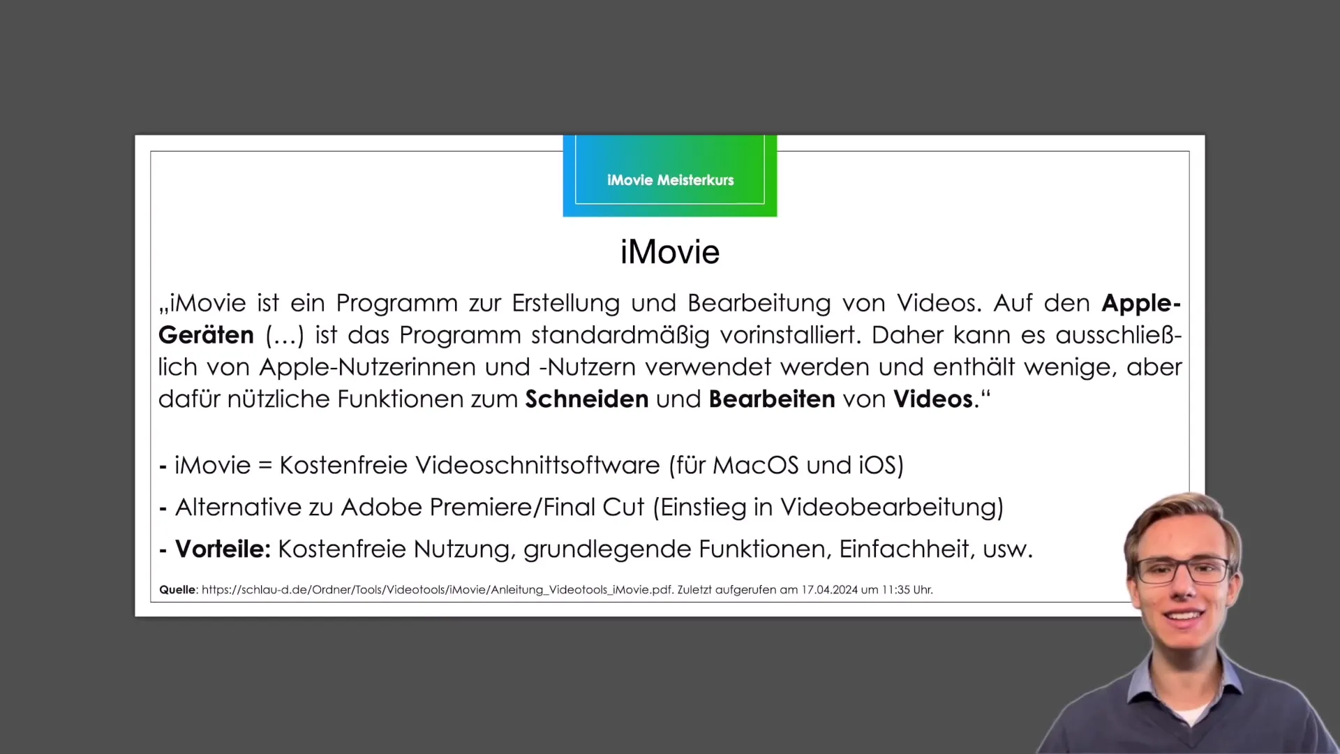 iMovie: Безплатен инструмент за творческо видеообработка iMovie: Безплатен инструмент за креативно видеоредактиране